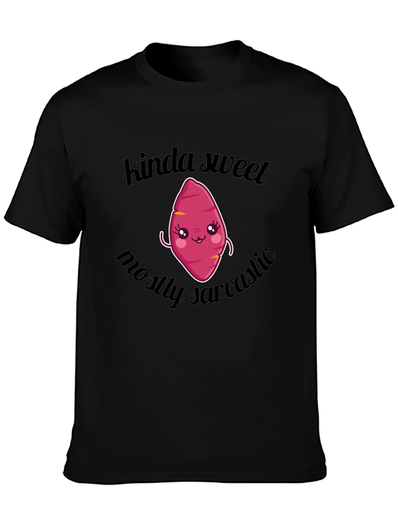 Kinda Sweet Mostly Sarcastic Cute Sweet Potato T-Shirt