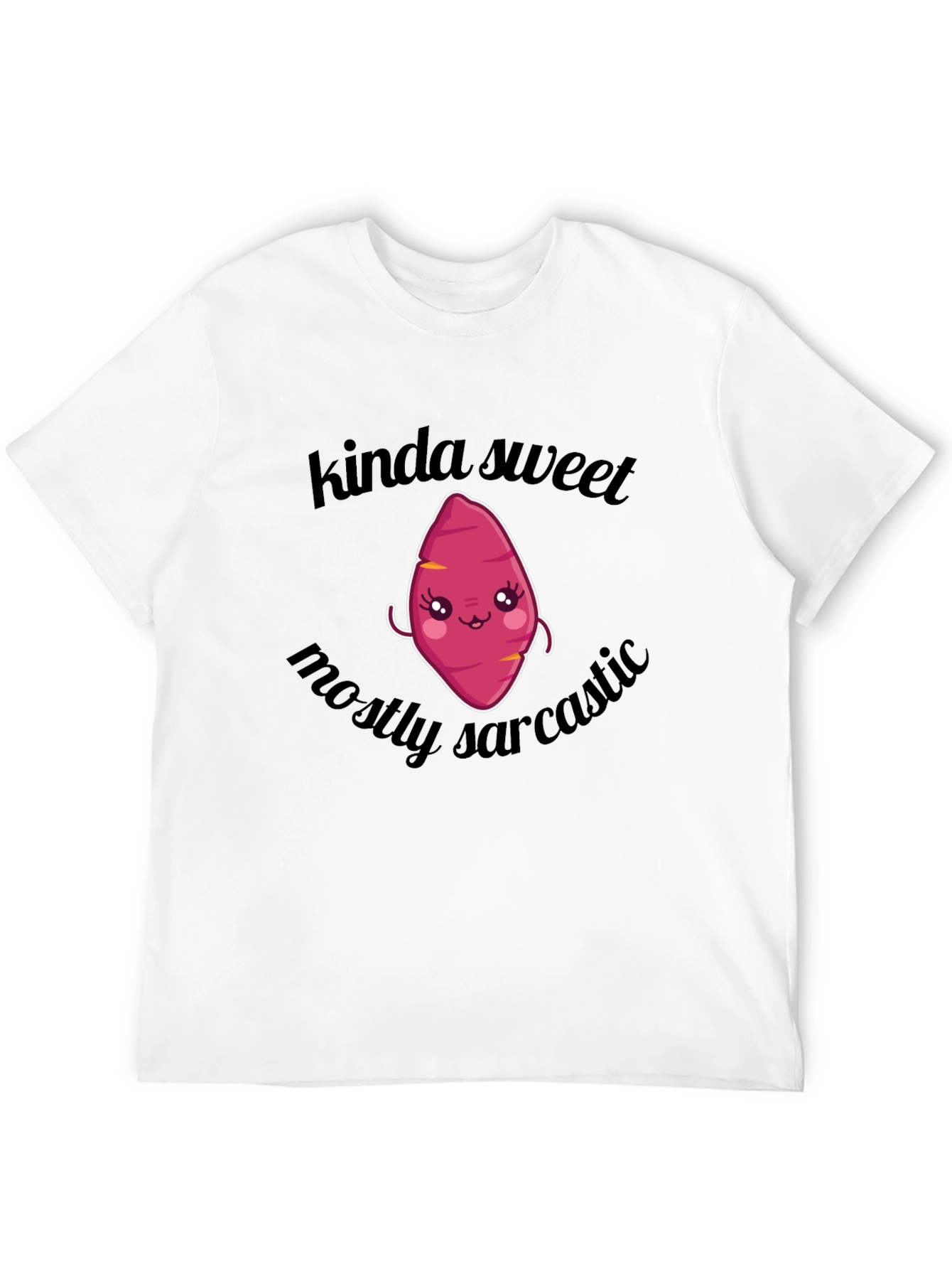 Kinda Sweet Mostly Sarcastic Cute Sweet Potato T-Shirt