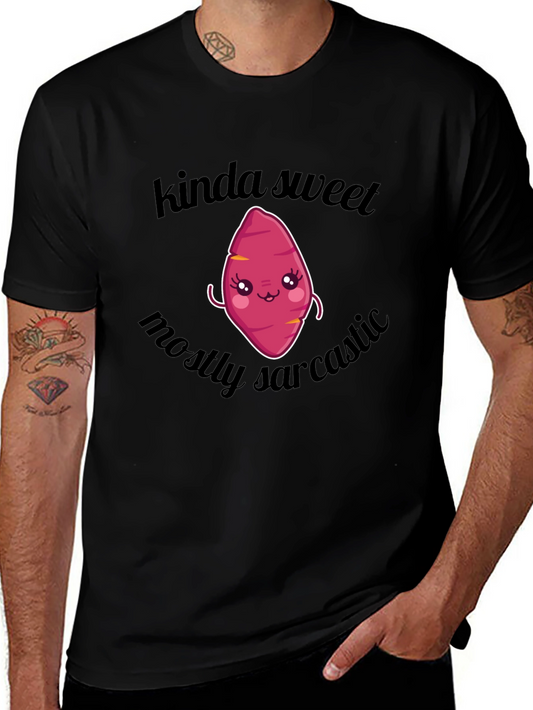Kinda Sweet Mostly Sarcastic Cute Sweet Potato T-Shirt