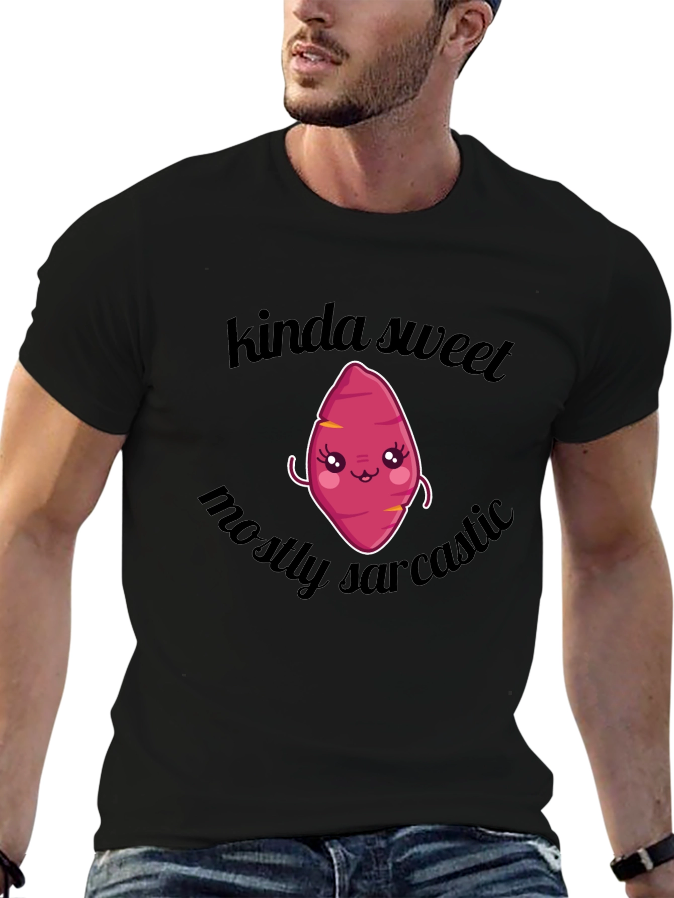 Kinda Sweet Mostly Sarcastic Cute Sweet Potato T-Shirt