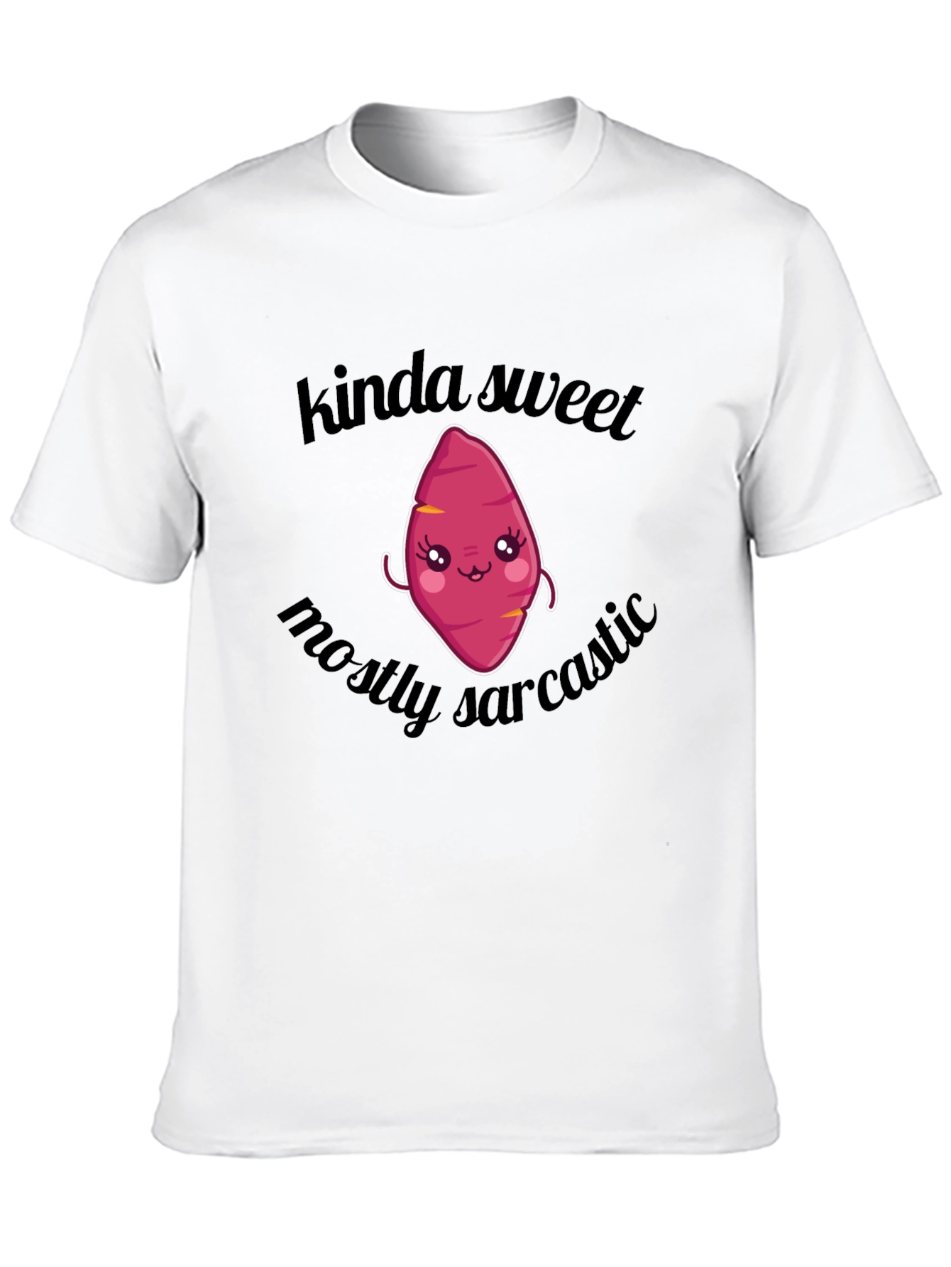 Kinda Sweet Mostly Sarcastic Cute Sweet Potato T-Shirt