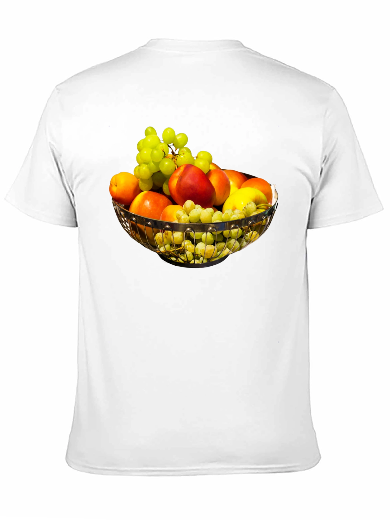 Fruit Bowl Graphic T-Shirt - Casual Style
