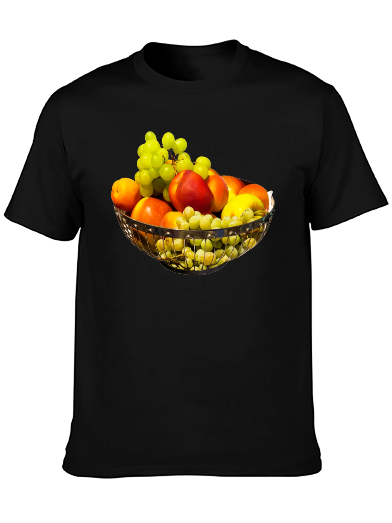 Fruit Bowl Graphic T-Shirt - Casual Style