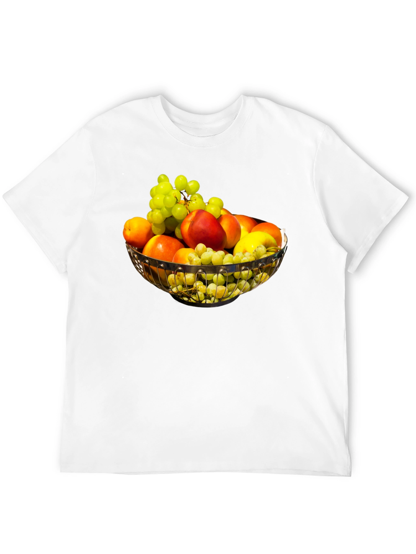 Fruit Bowl Graphic T-Shirt - Casual Style