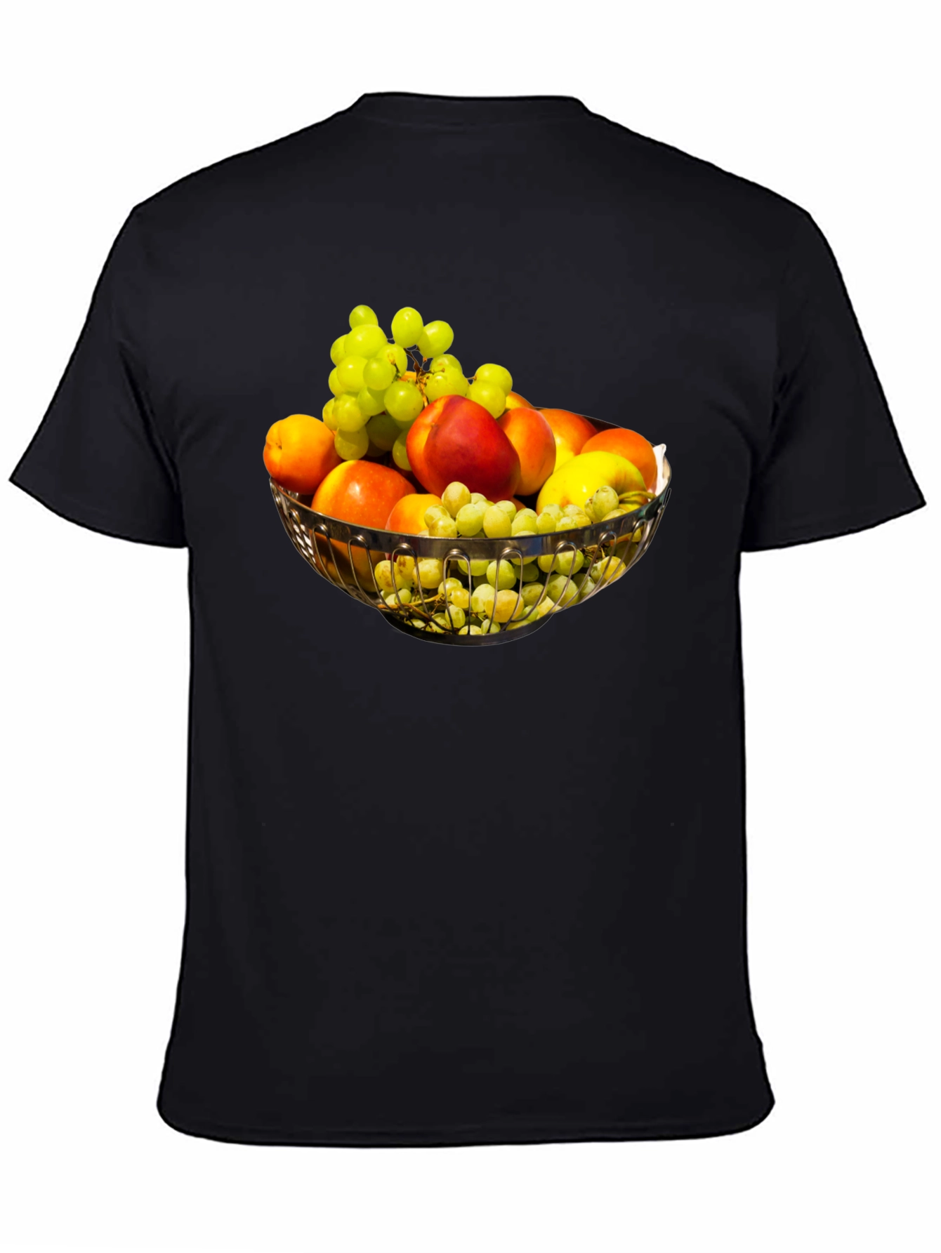 Fruit Bowl Graphic T-Shirt - Casual Style