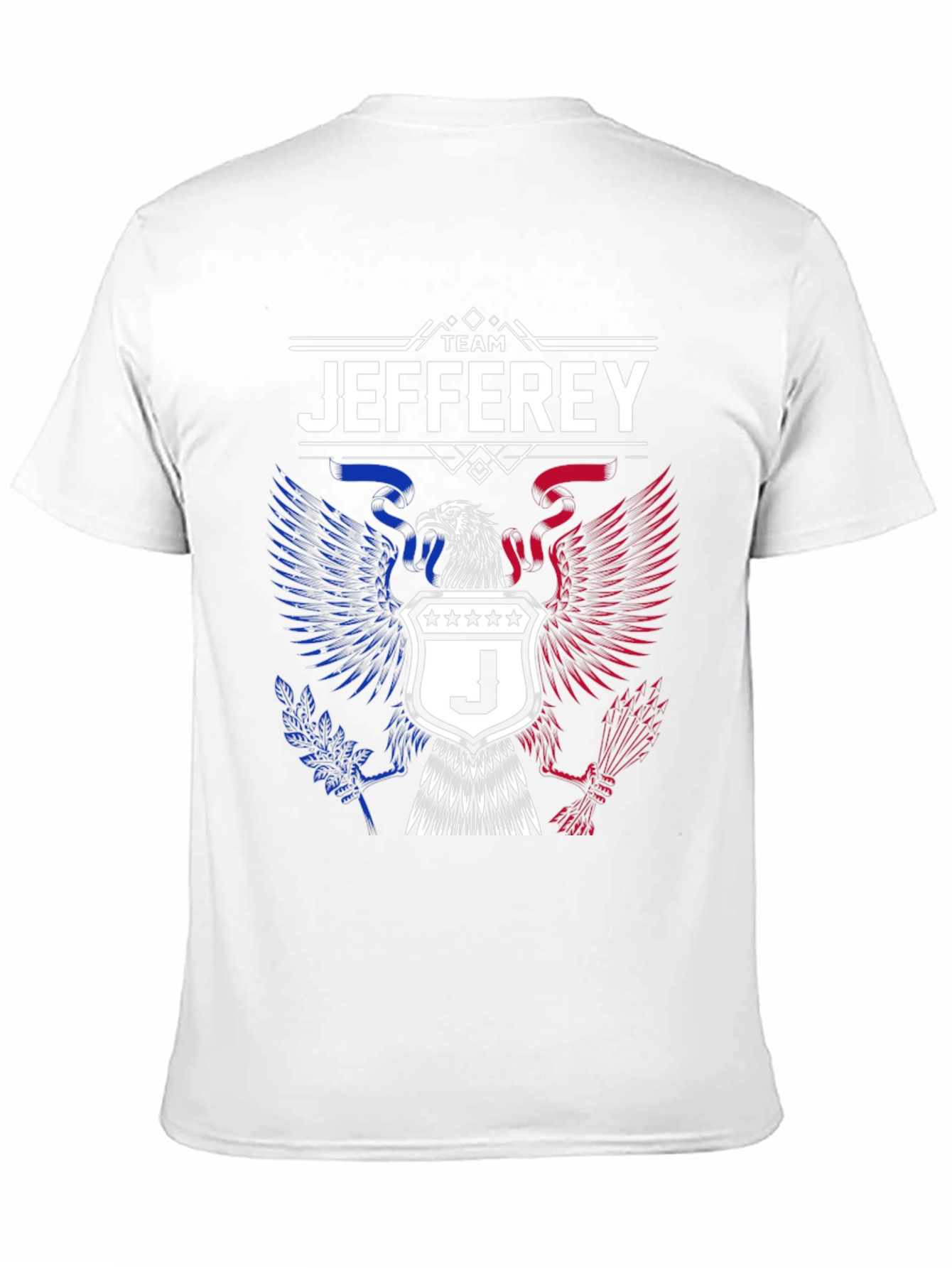 Team Jeffrey Patriotic Eagle T-Shirt