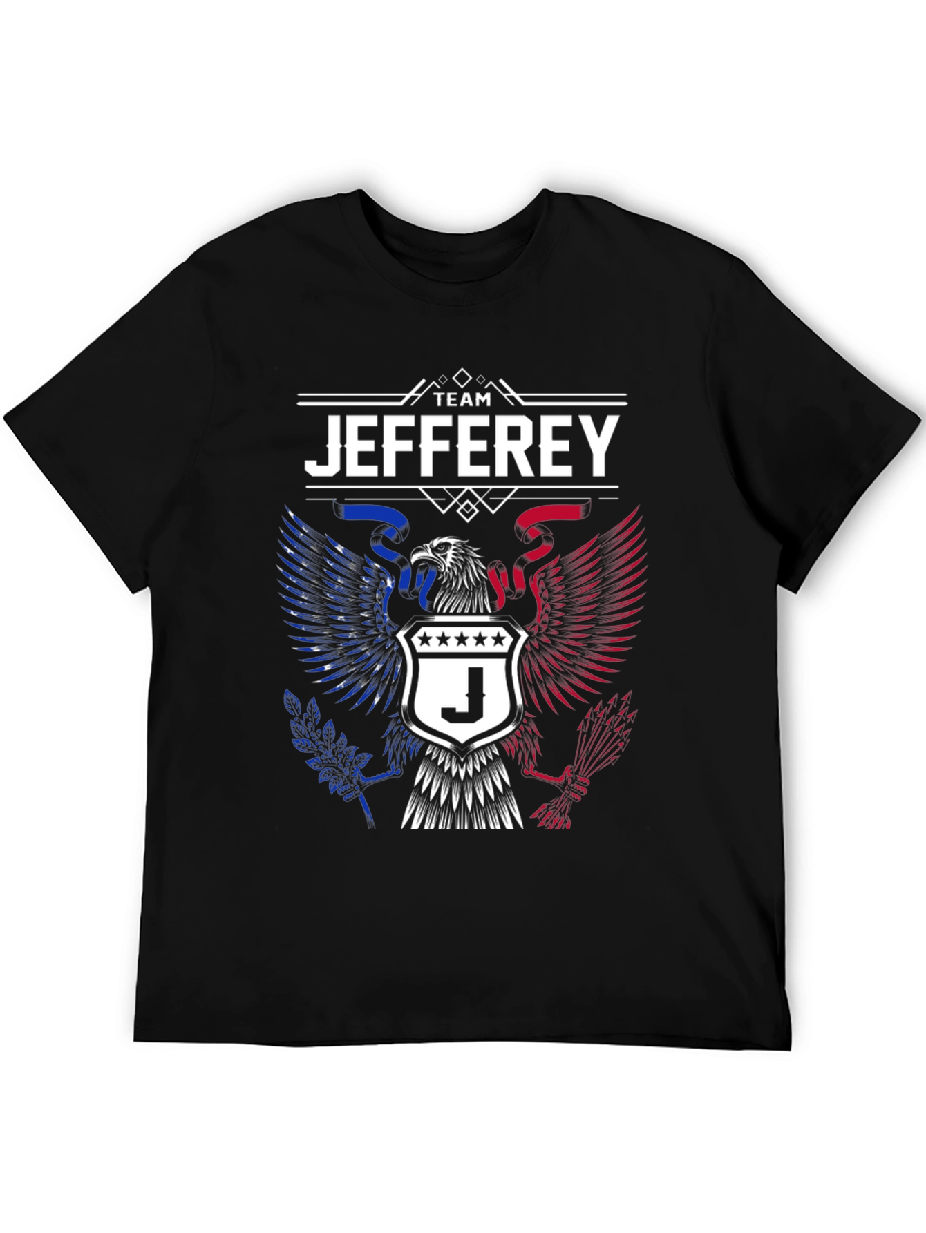 Team Jeffrey Patriotic Eagle T-Shirt