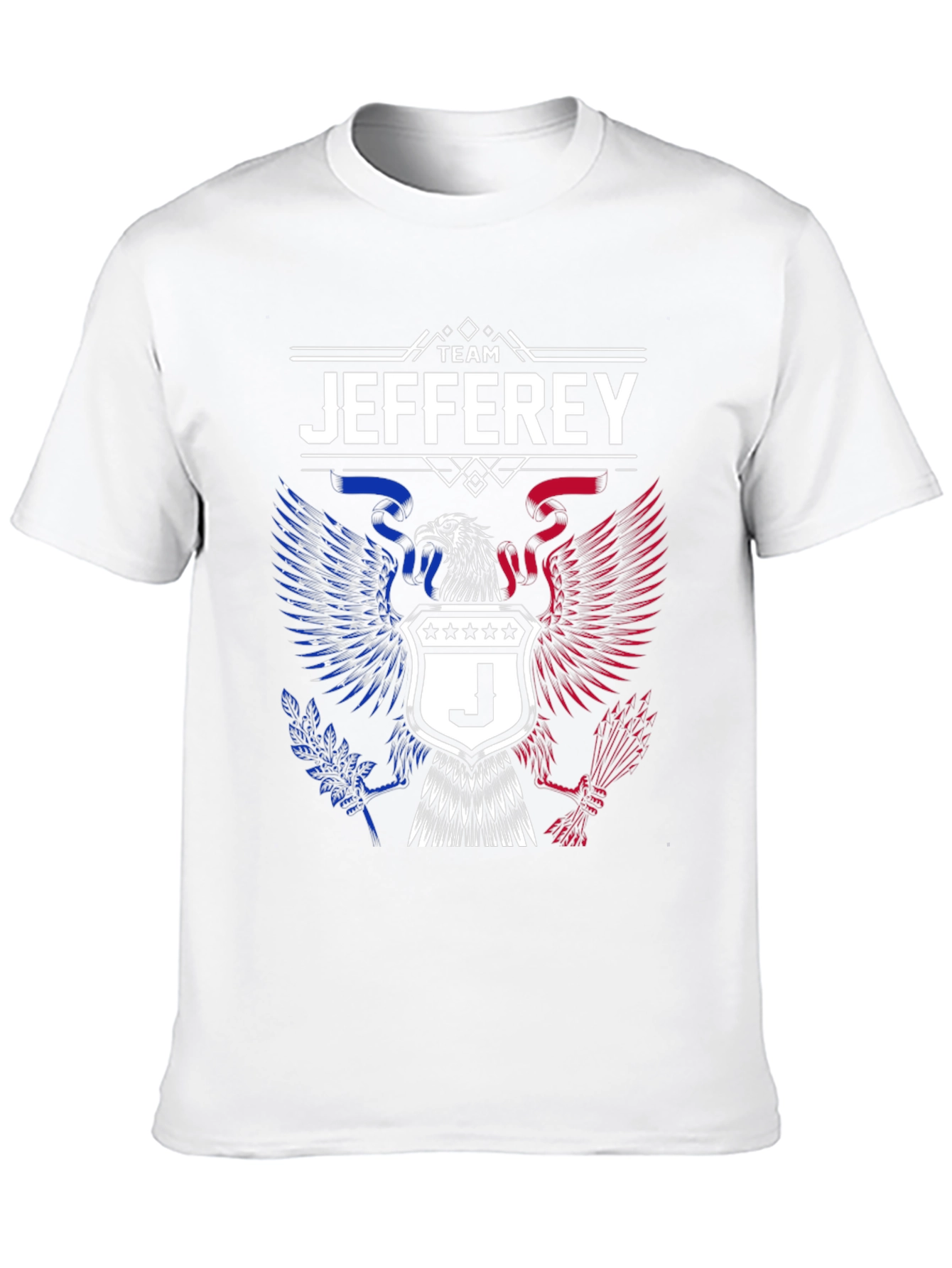 Team Jeffrey Patriotic Eagle T-Shirt