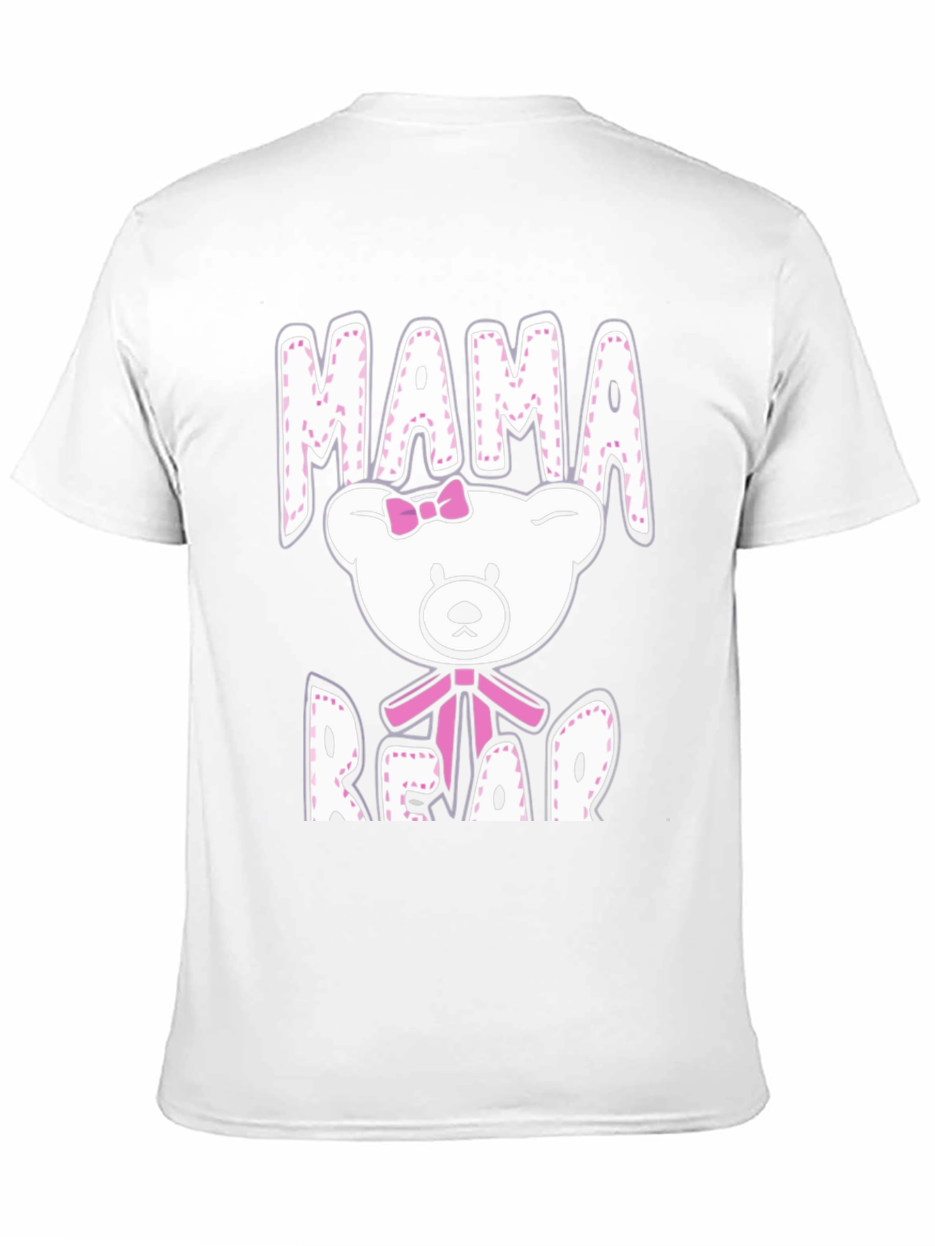 Mama Bear Graphic T-Shirt - Cute Family Tee