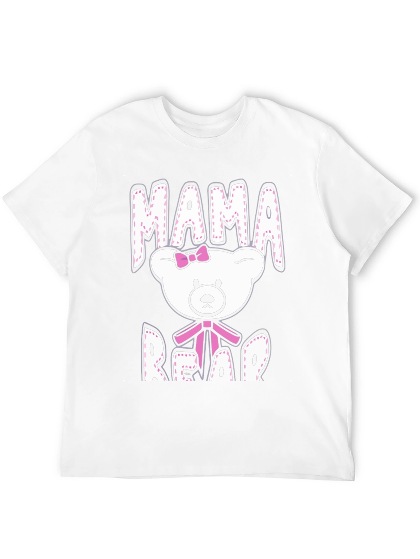 Mama Bear Graphic T-Shirt - Cute Family Tee