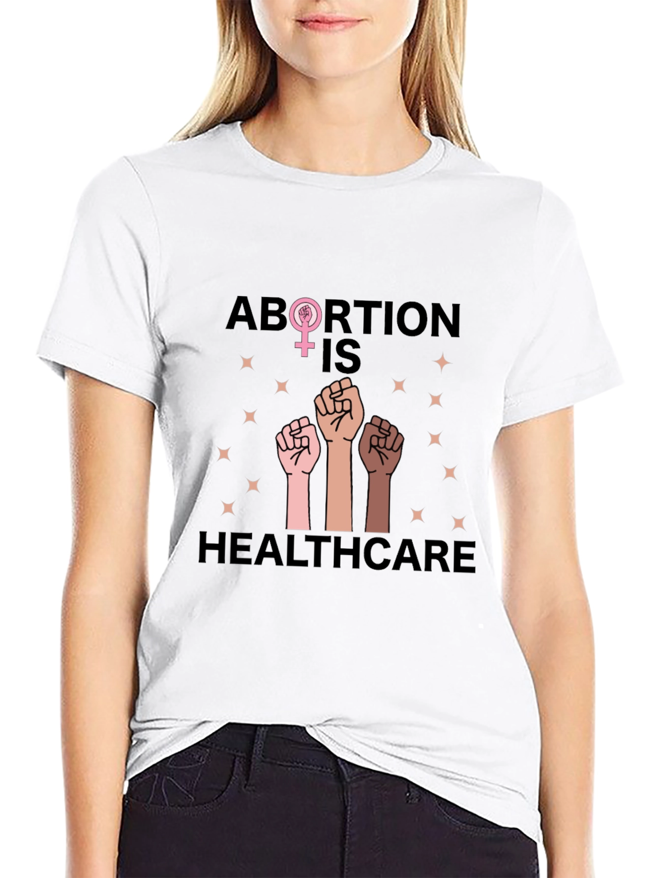 Abortion is Healthcare Graphic Tee