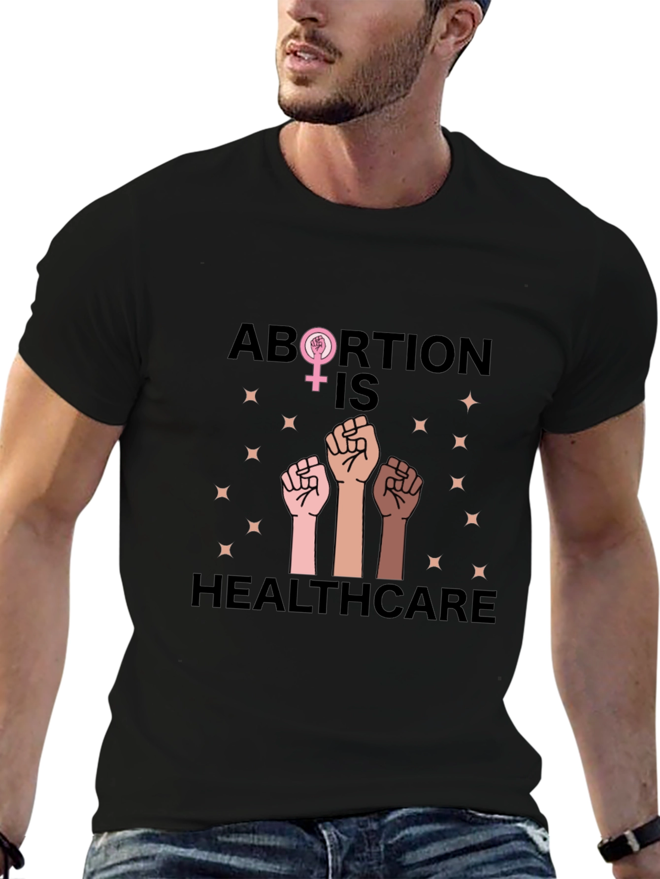 Abortion is Healthcare Graphic Tee
