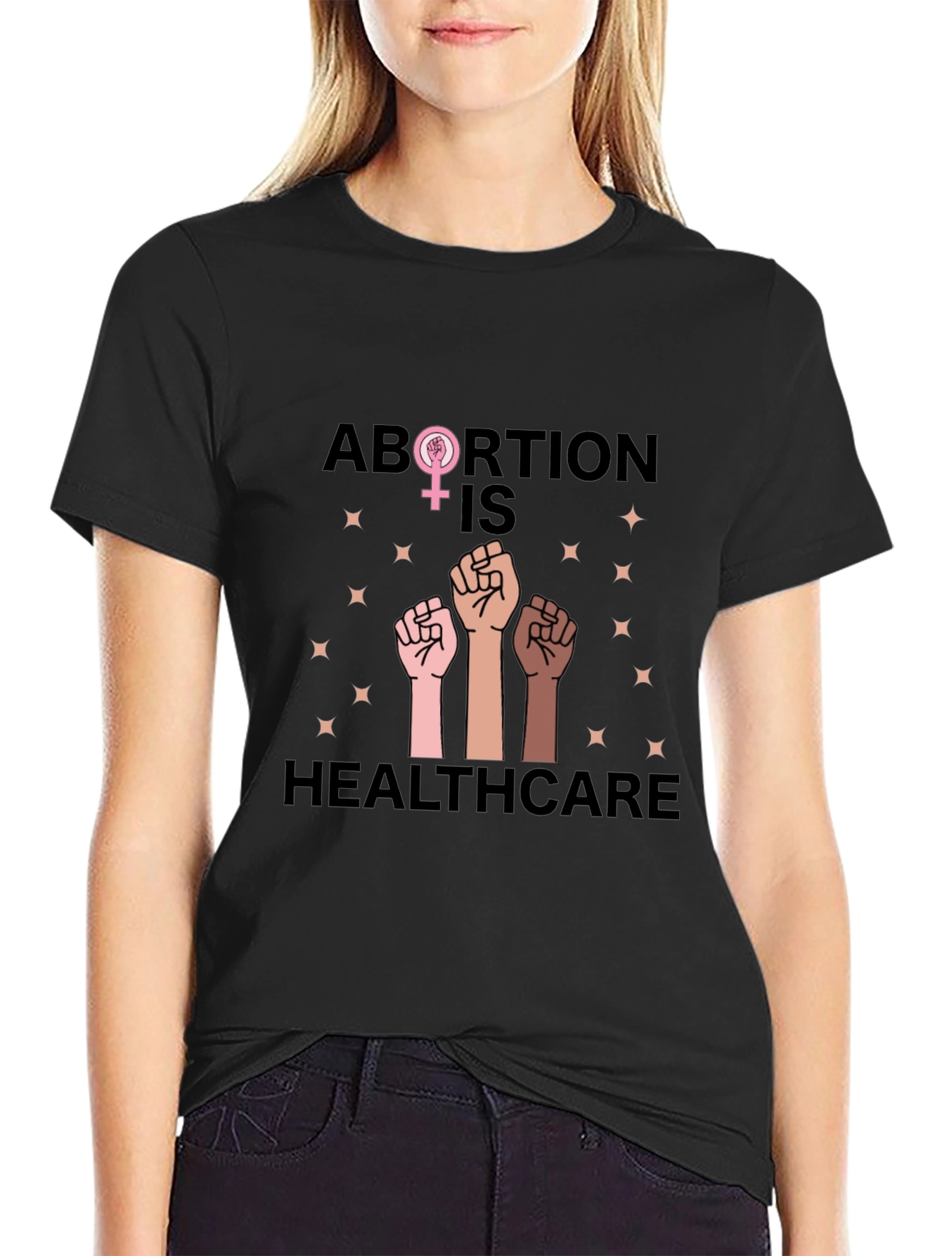 Abortion is Healthcare Graphic Tee
