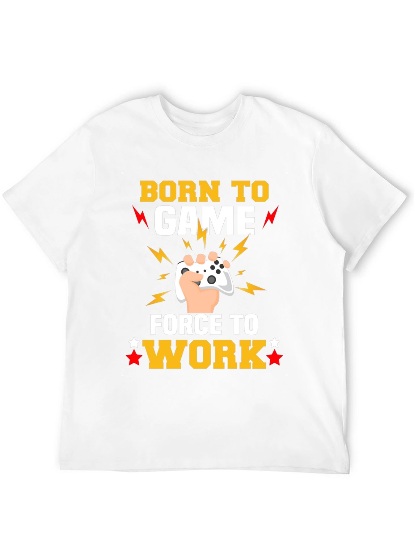 Born to Game Black T-Shirt