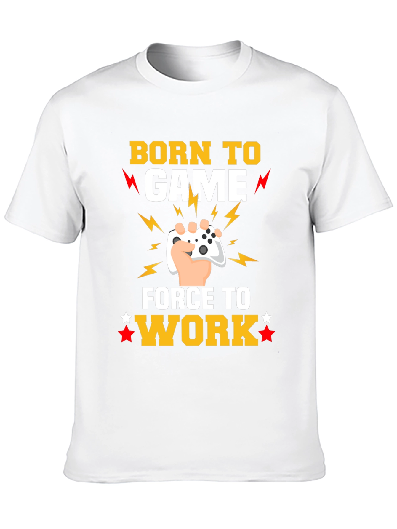 Born to Game Black T-Shirt