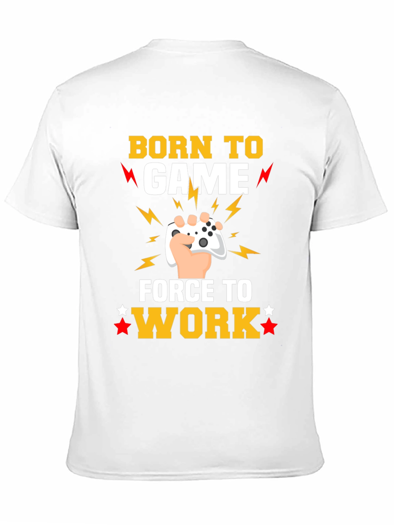 Born to Game Black T-Shirt