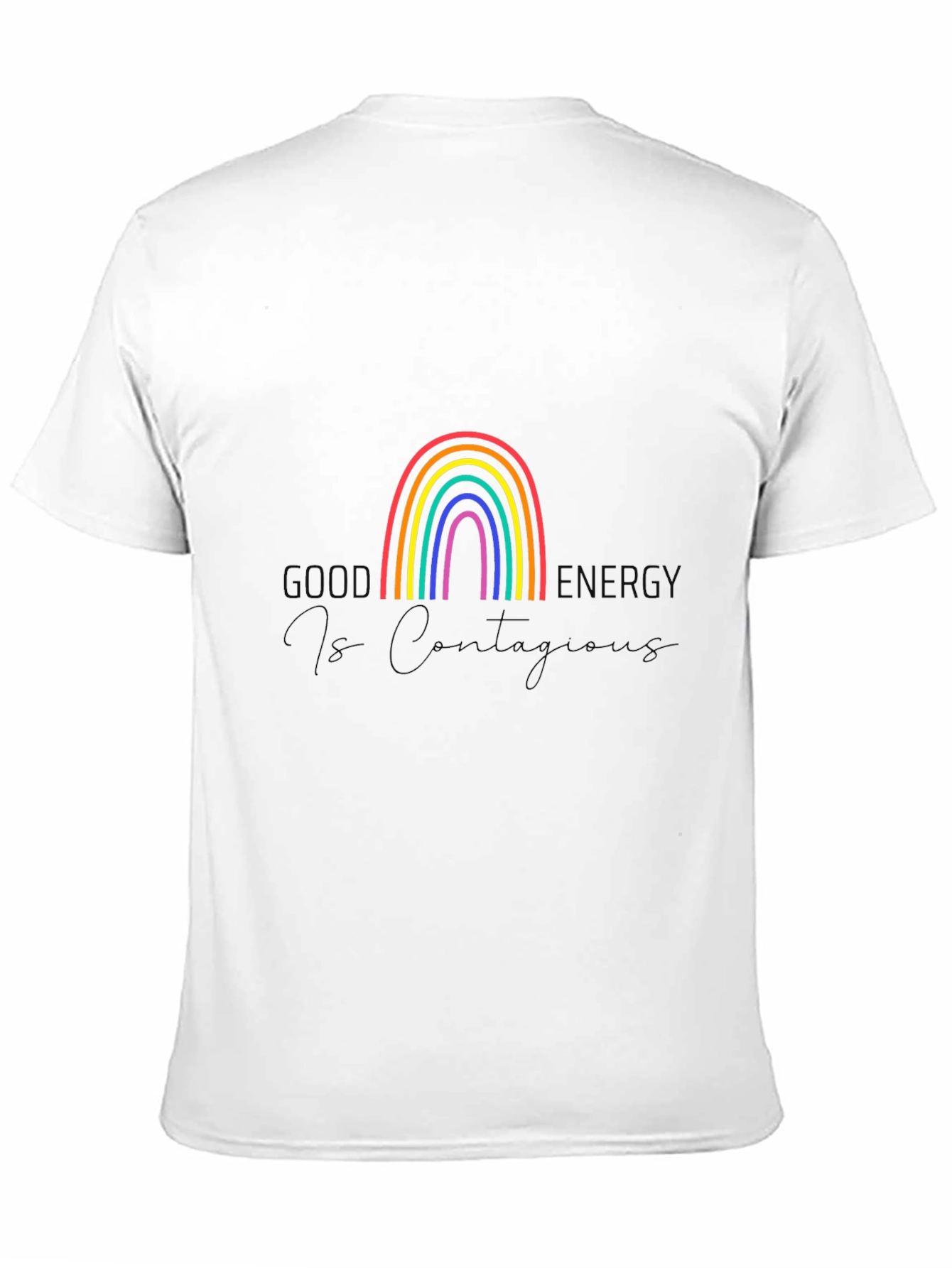 Good Energy No Quantity Rainbow T-Shirt