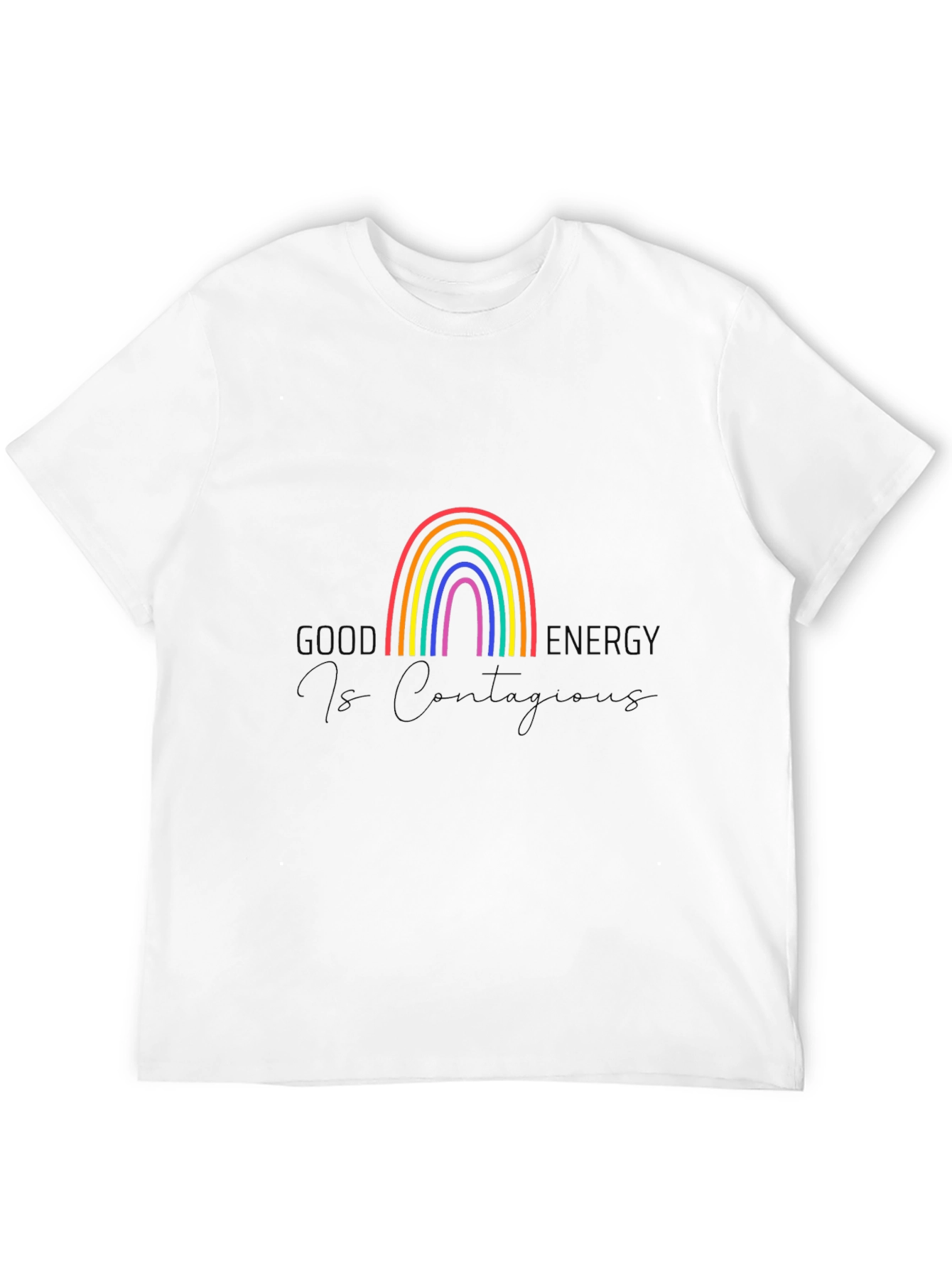 Good Energy No Quantity Rainbow T-Shirt