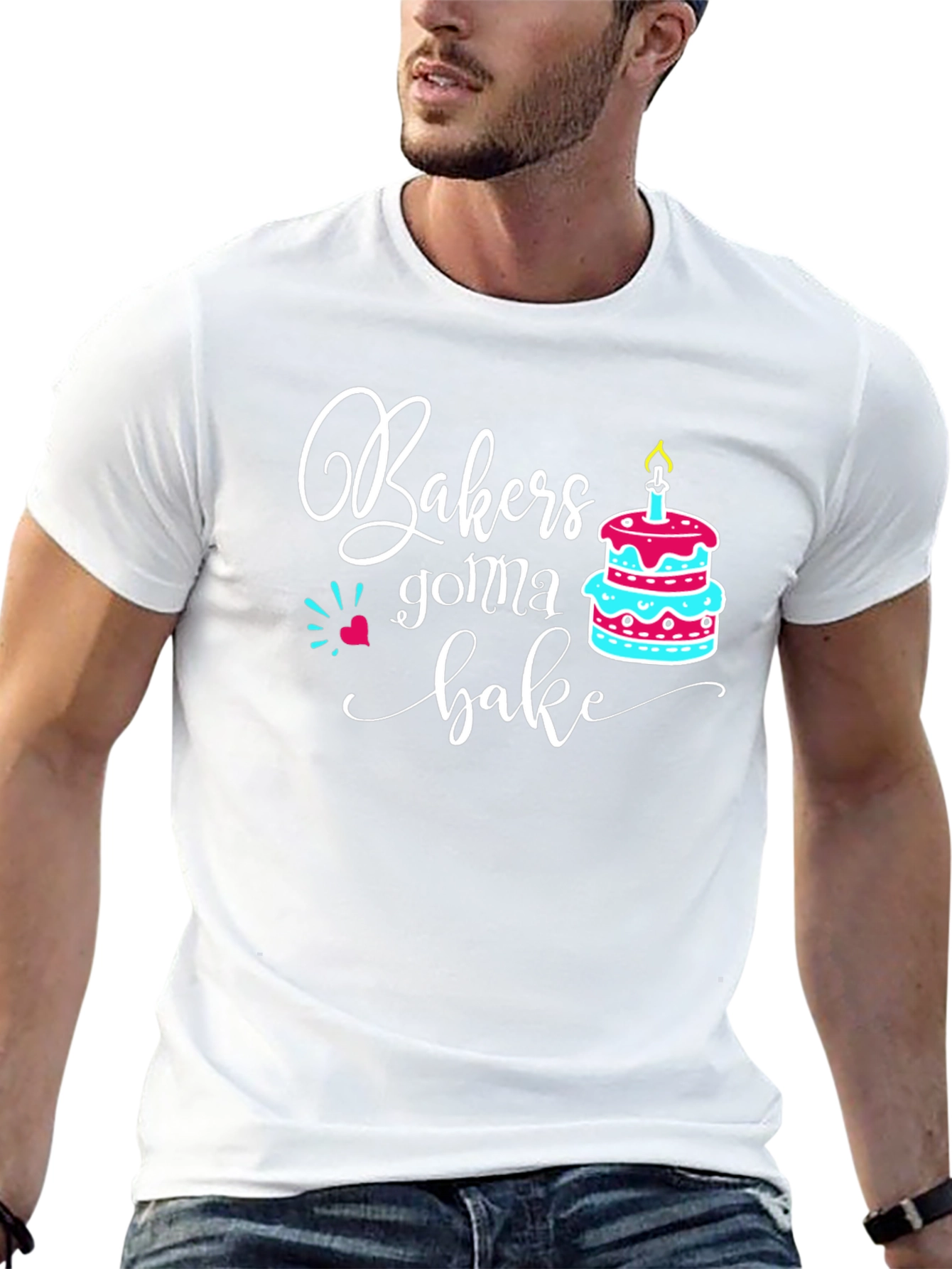Bakers Gonna Bake Funny Graphic T-Shirt
