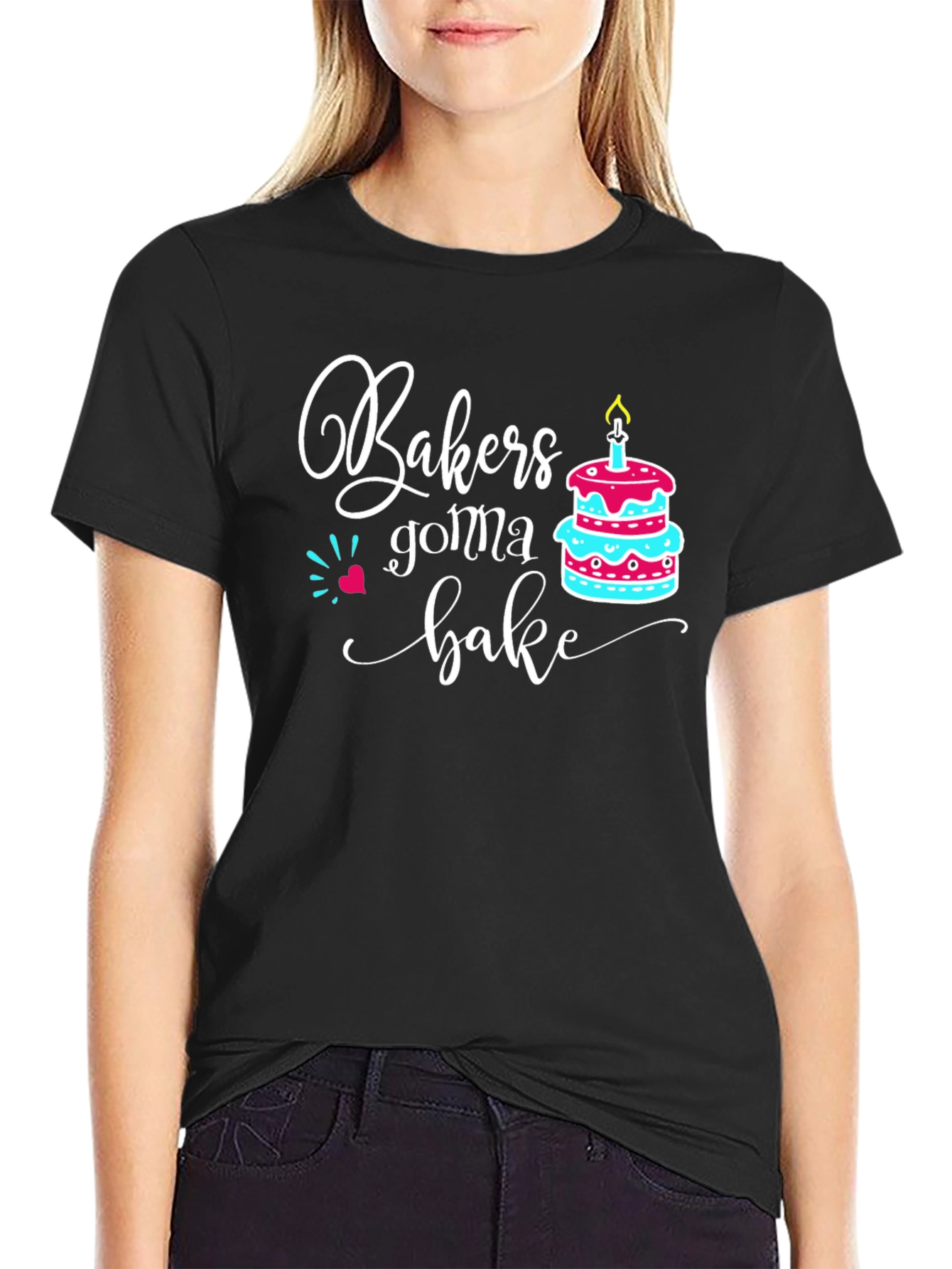 Bakers Gonna Bake Funny Graphic T-Shirt