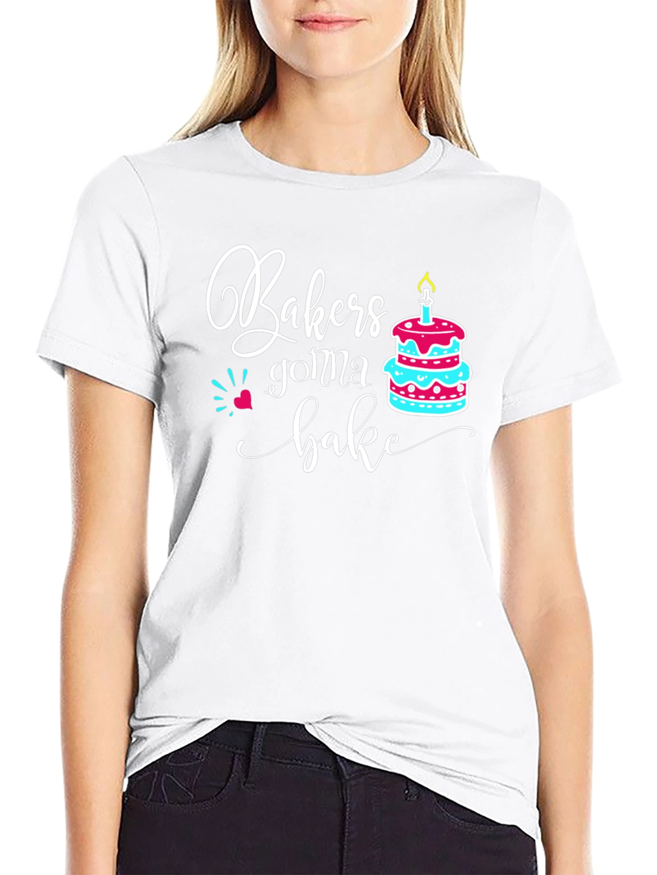 Bakers Gonna Bake Funny Graphic T-Shirt