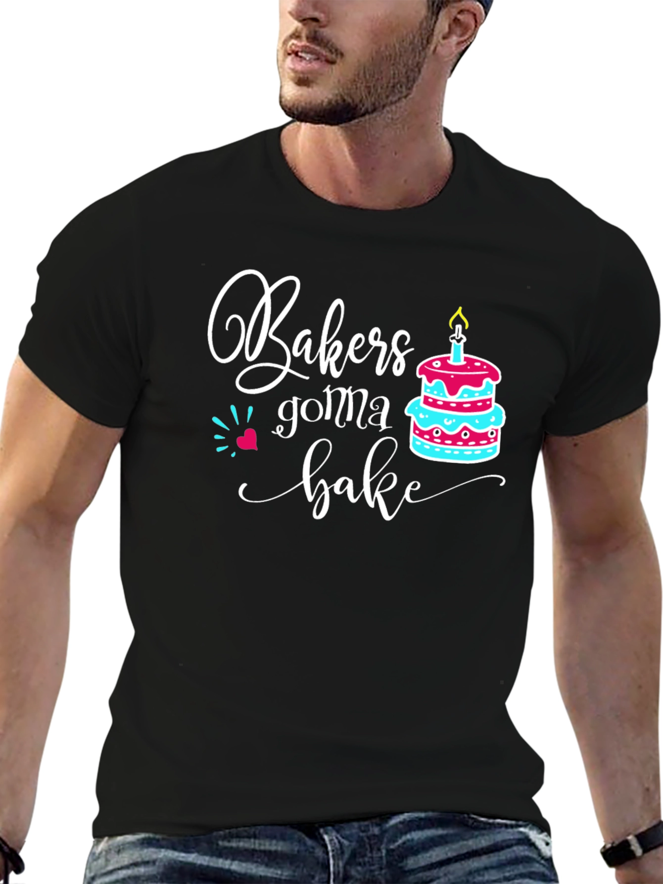 Bakers Gonna Bake Funny Graphic T-Shirt