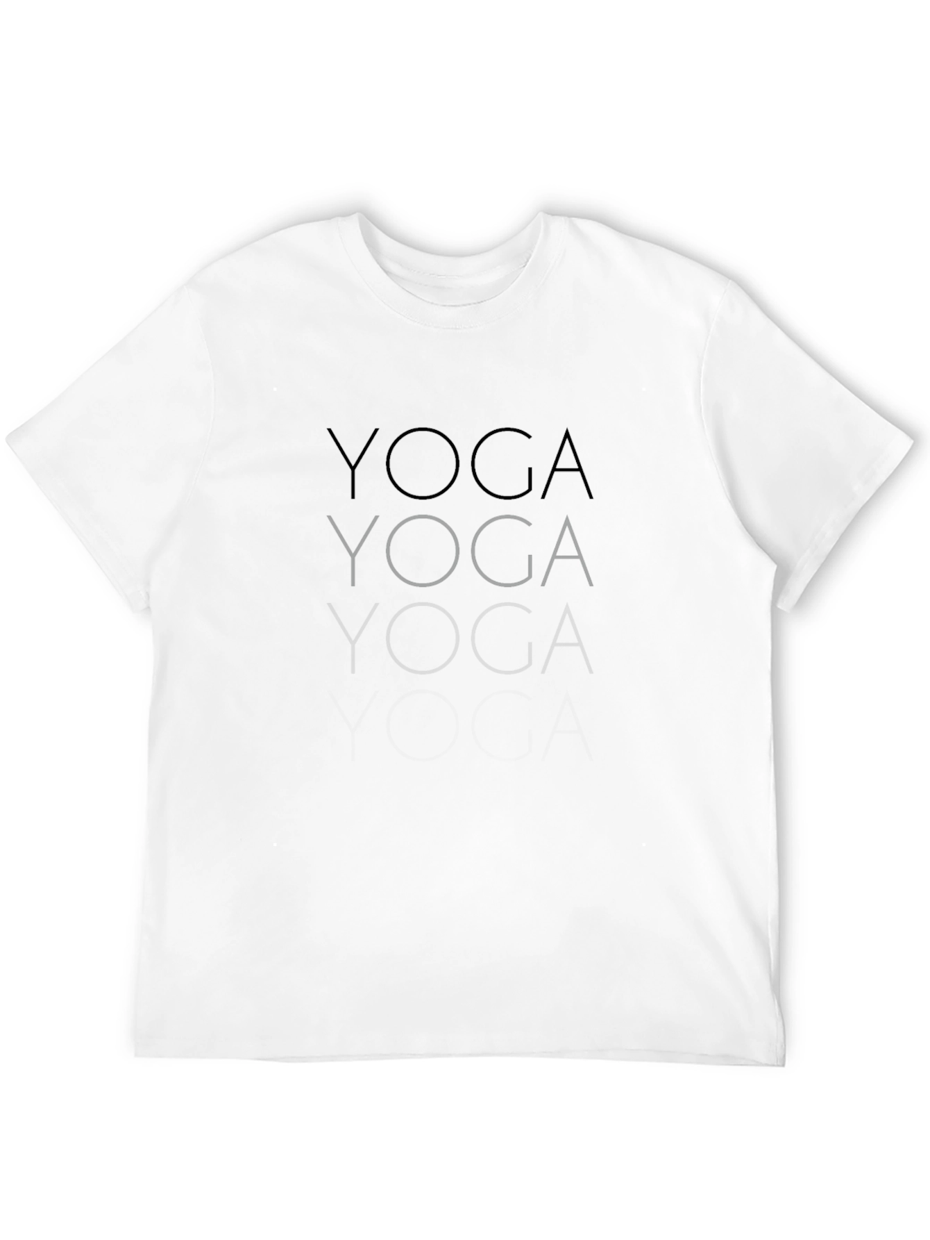 Mens Yoga Graphic Tee - Casual Comfort