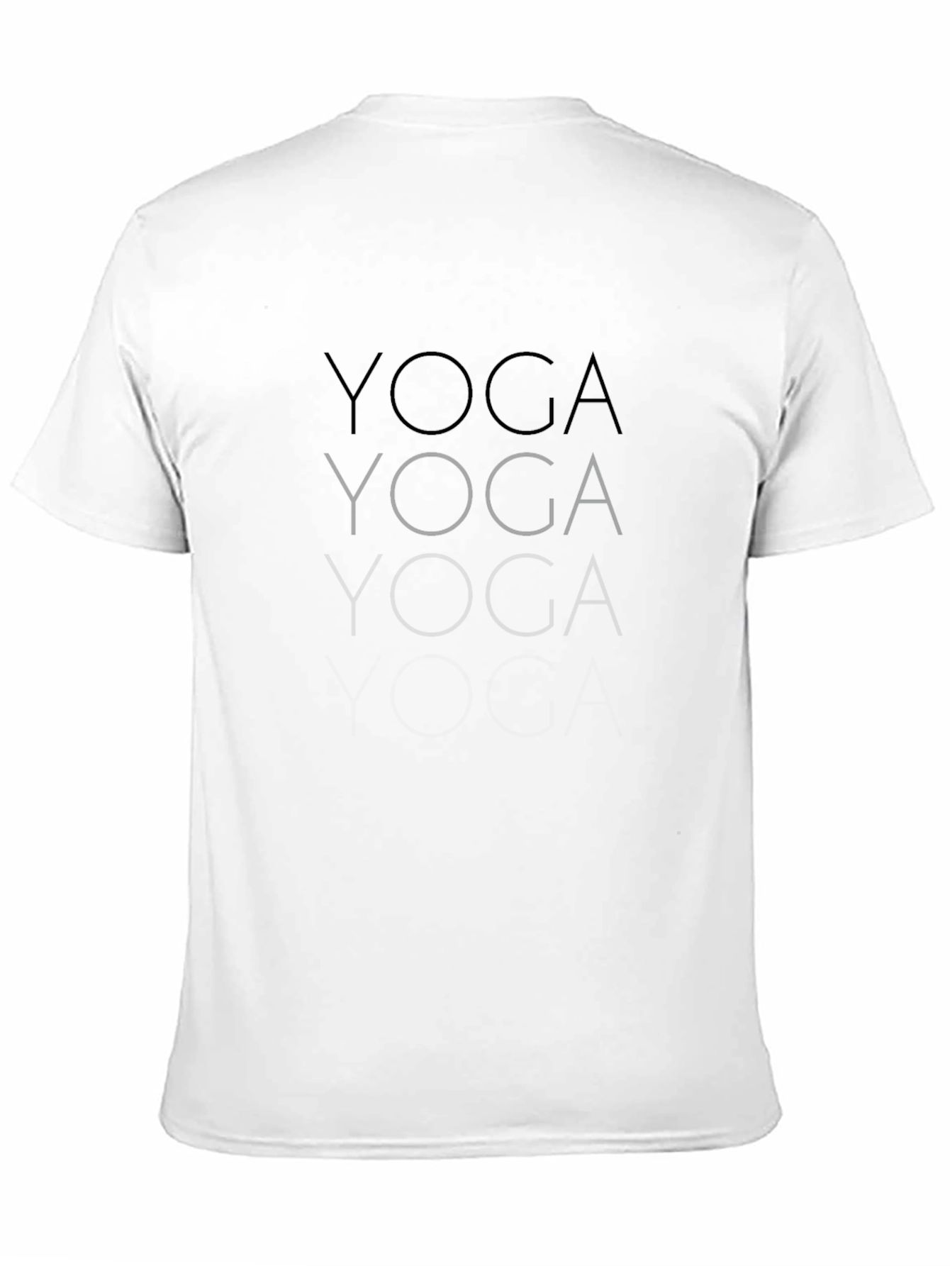 Mens Yoga Graphic Tee - Casual Comfort