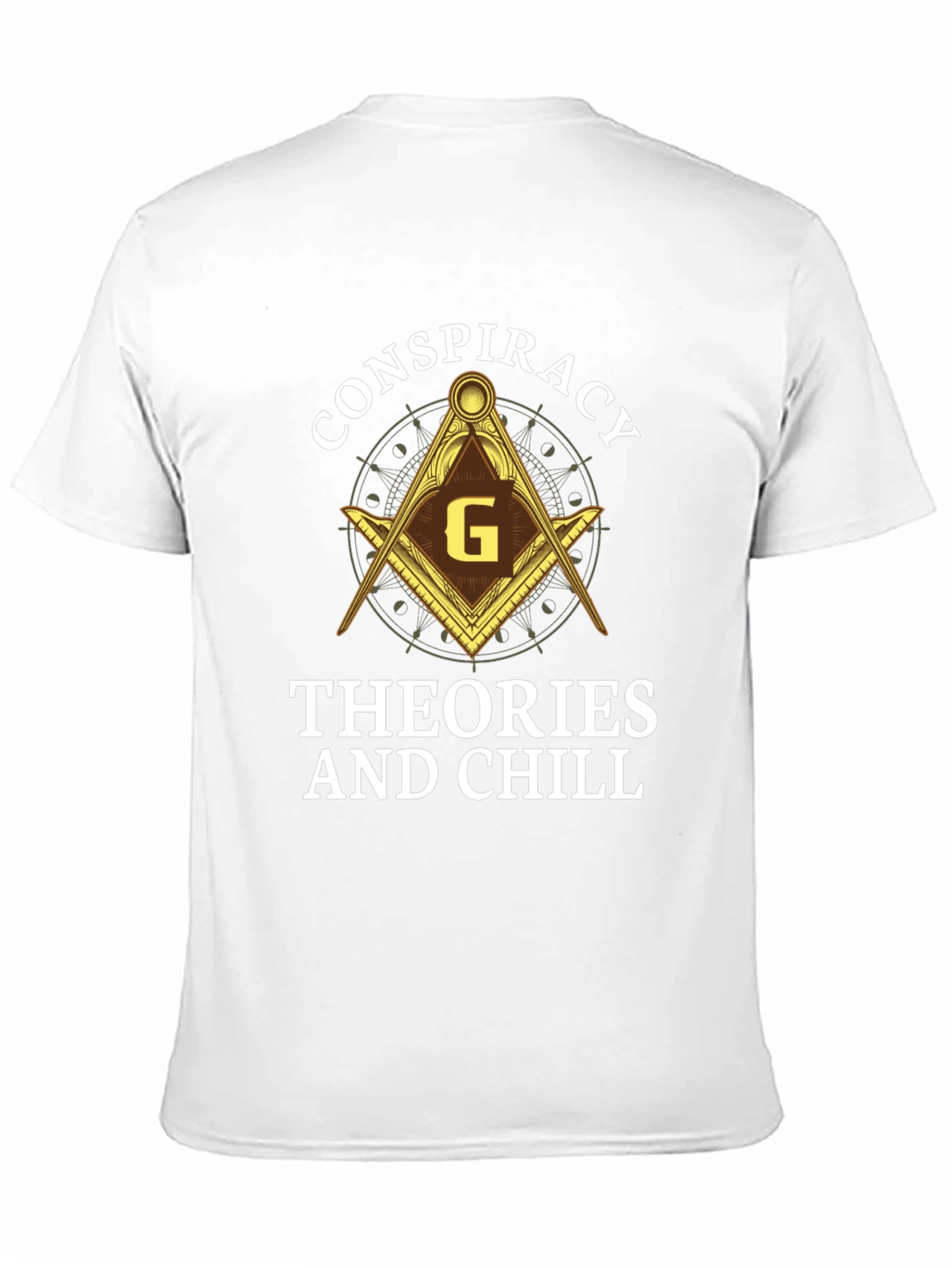 Conspiracy Theories and Chill Graphic T-Shirt