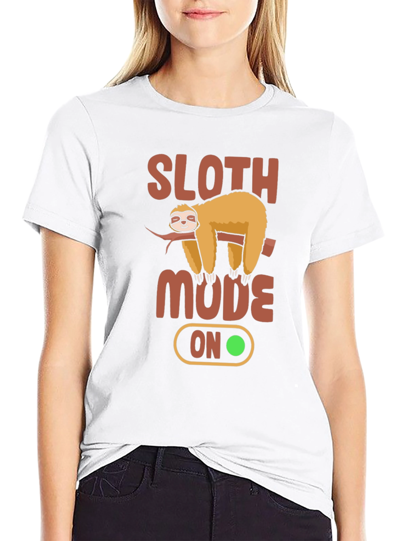 Sloth Mode On Graphic T-Shirt