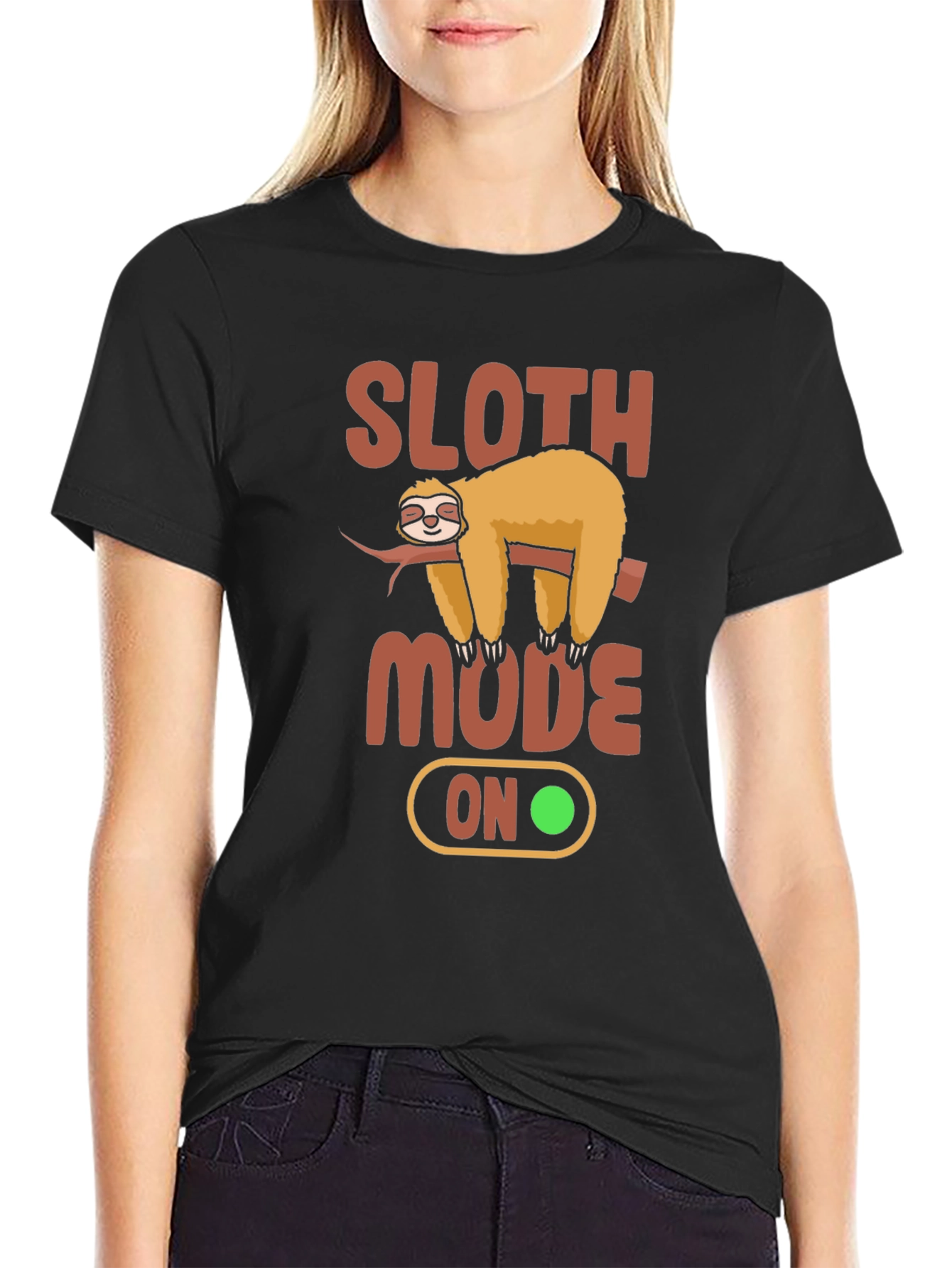 Sloth Mode On Graphic T-Shirt