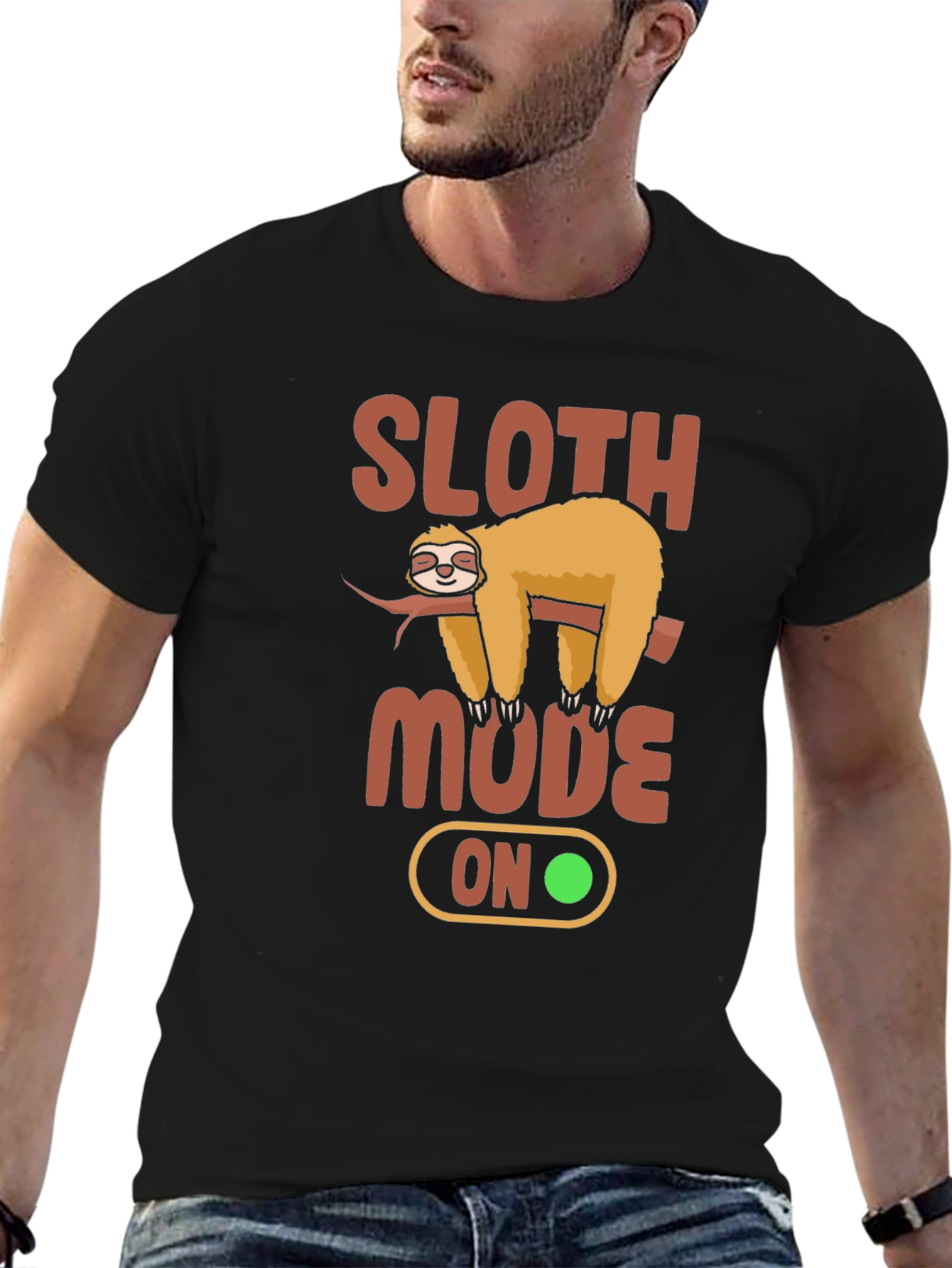 Sloth Mode On Graphic T-Shirt