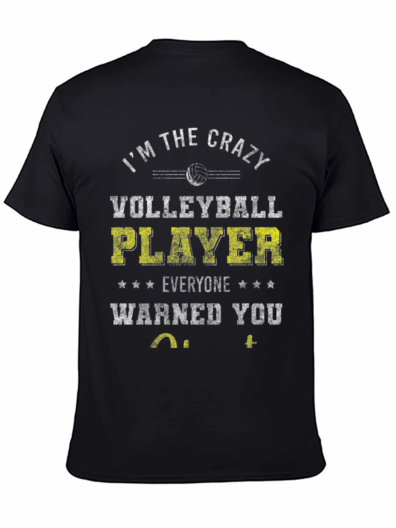 Crazy Volleyball Player T-Shirt