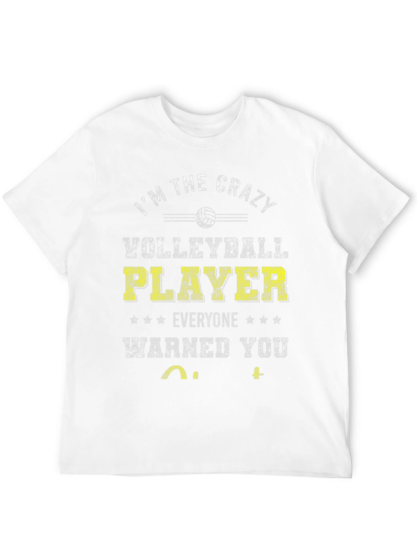 Crazy Volleyball Player T-Shirt