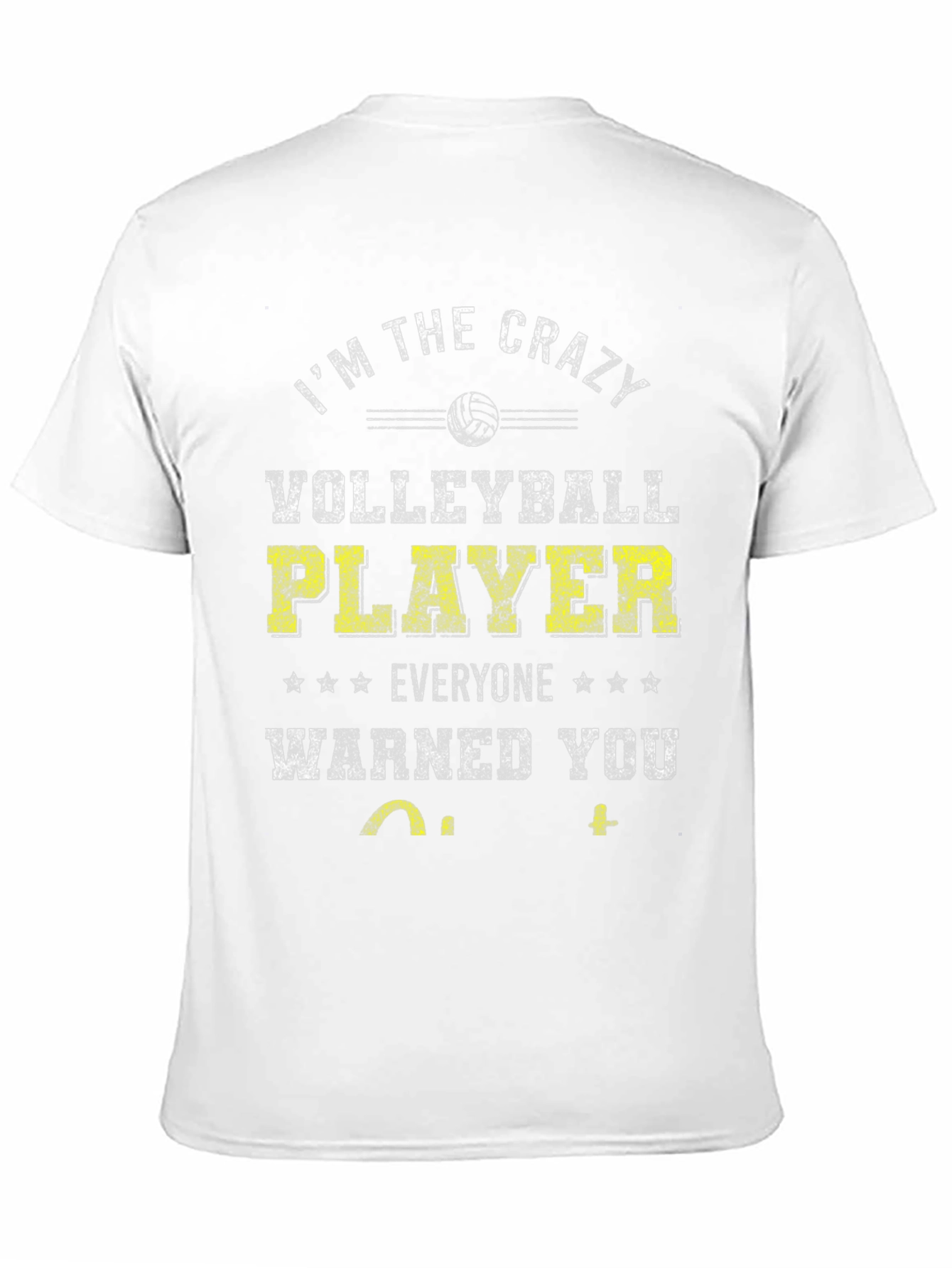 Crazy Volleyball Player T-Shirt