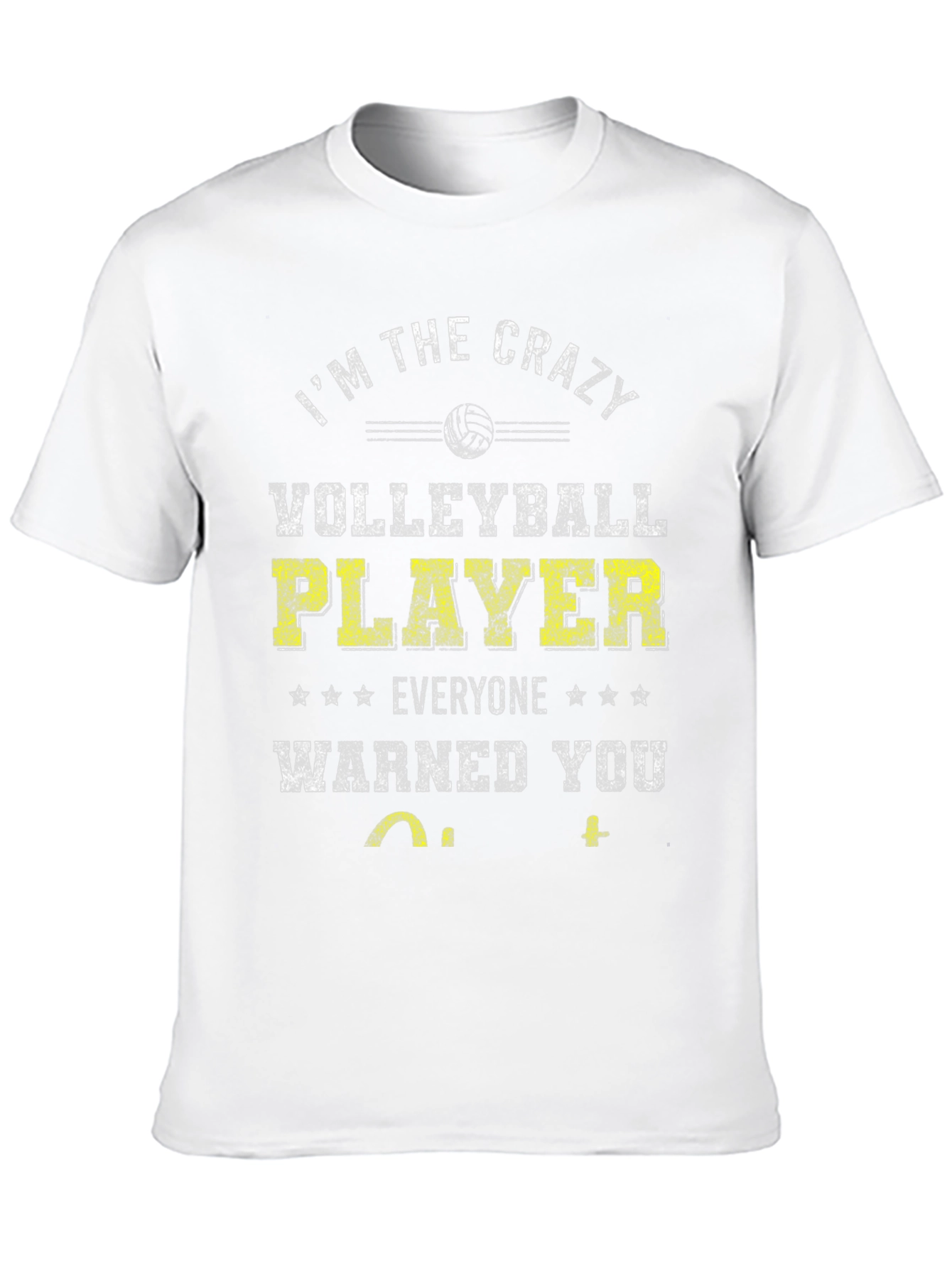 Crazy Volleyball Player T-Shirt