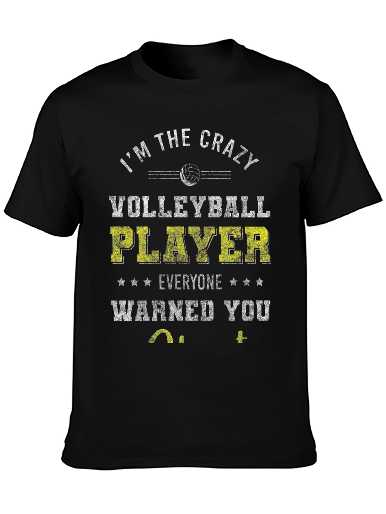 Crazy Volleyball Player T-Shirt