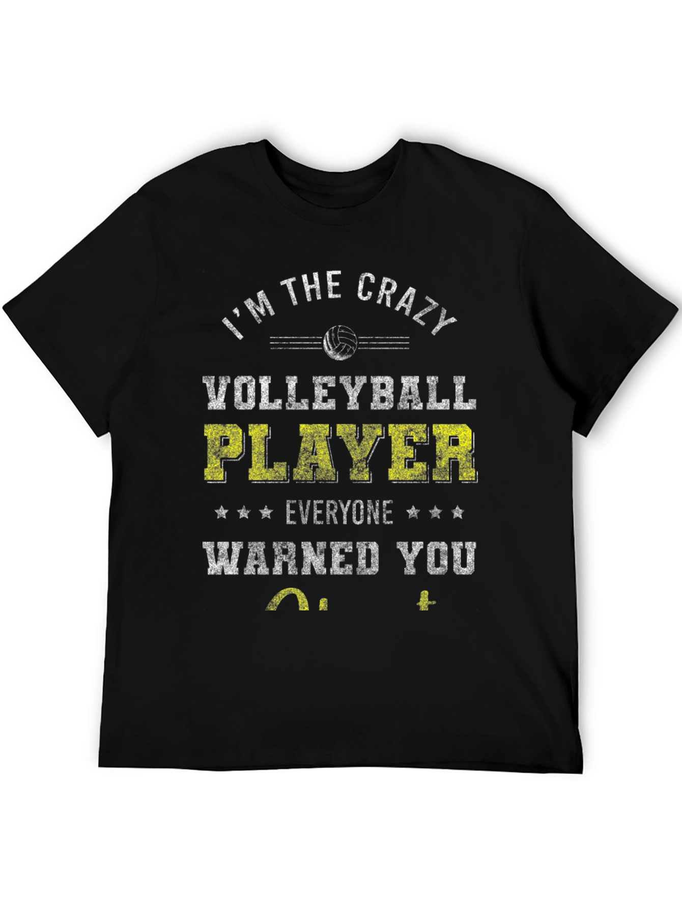 Crazy Volleyball Player T-Shirt