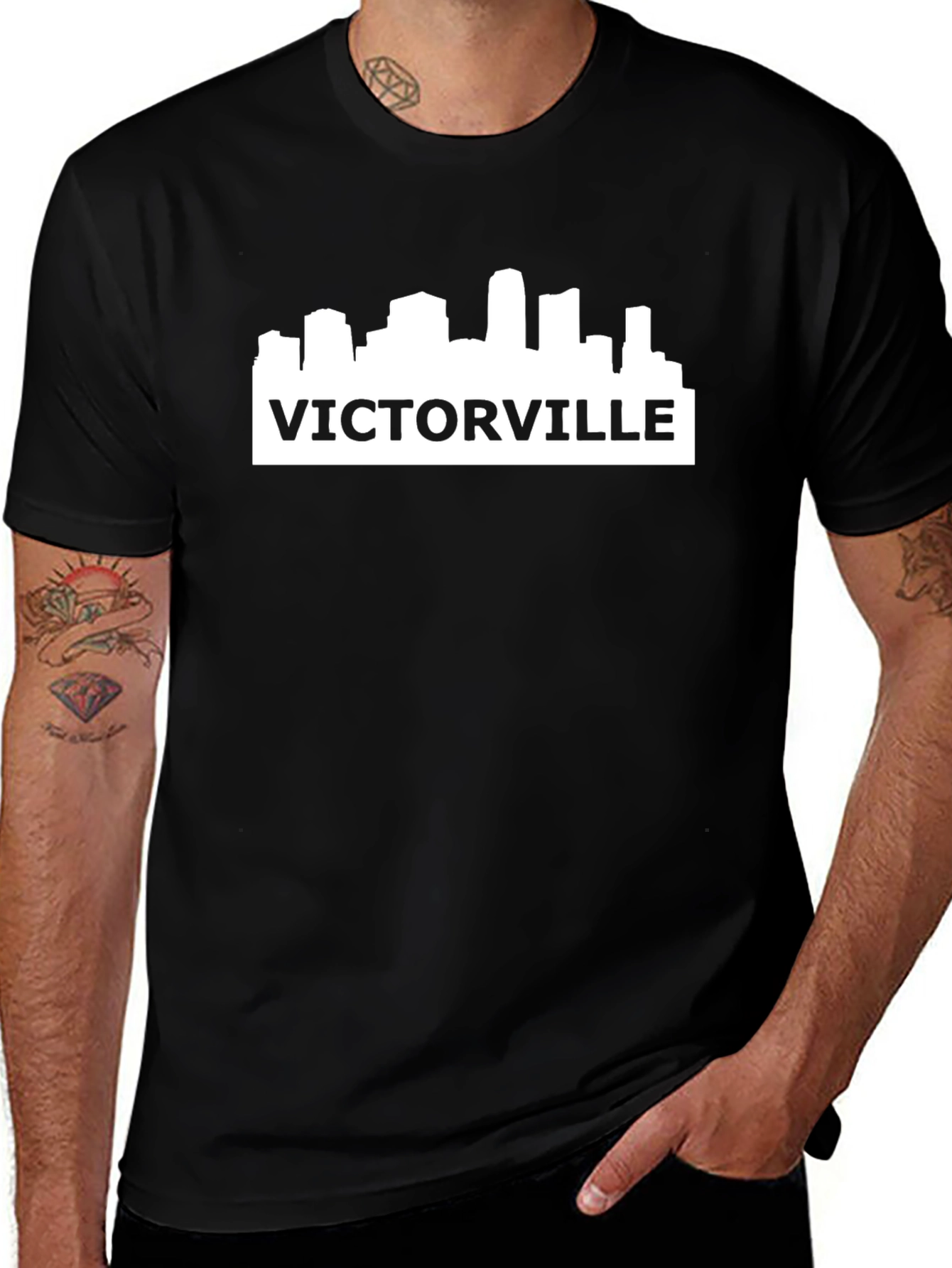 Victorville Skyline T-Shirt - City Pride Tee