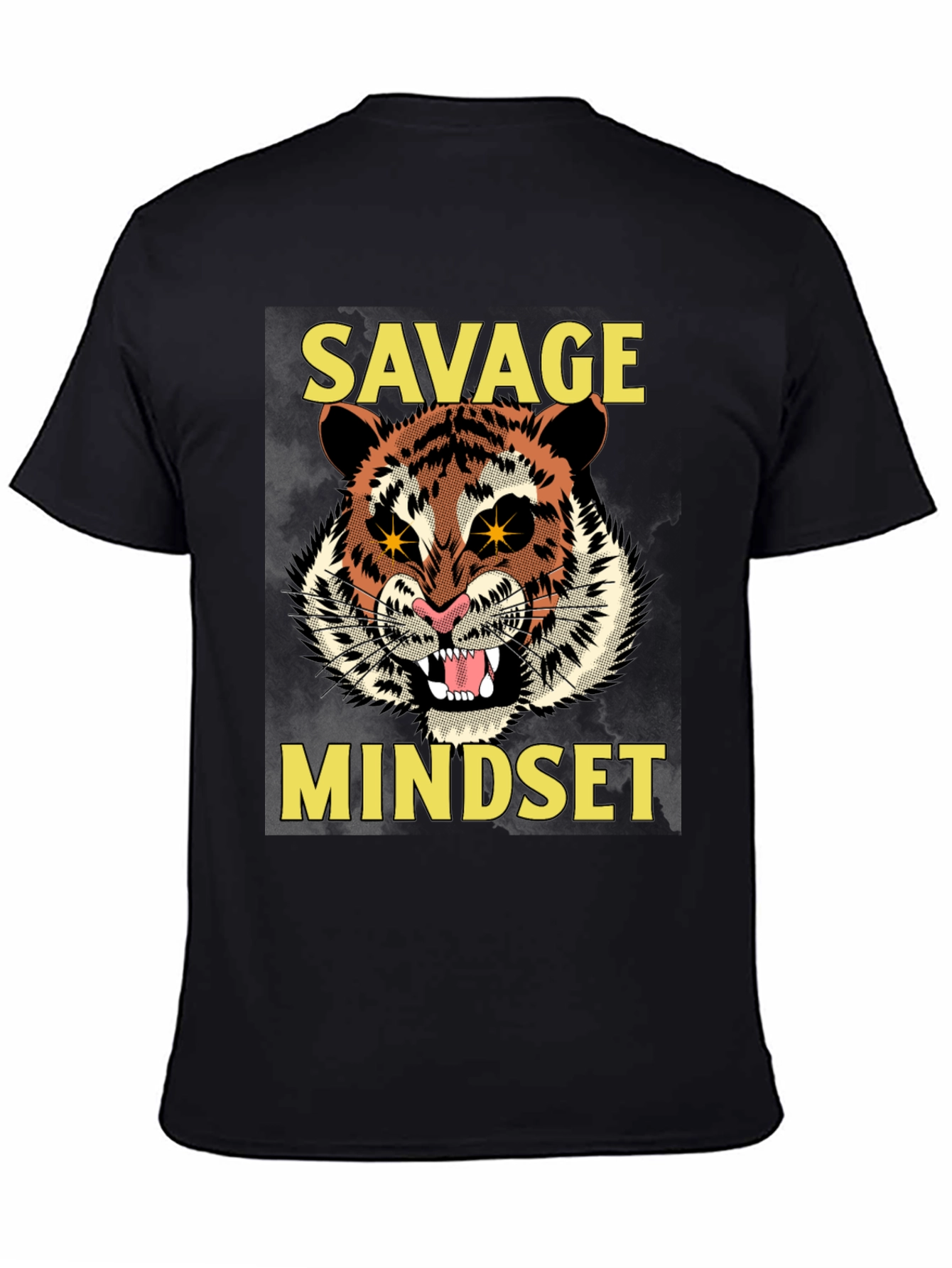 Savage Mindset Graphic Tee - Tiger