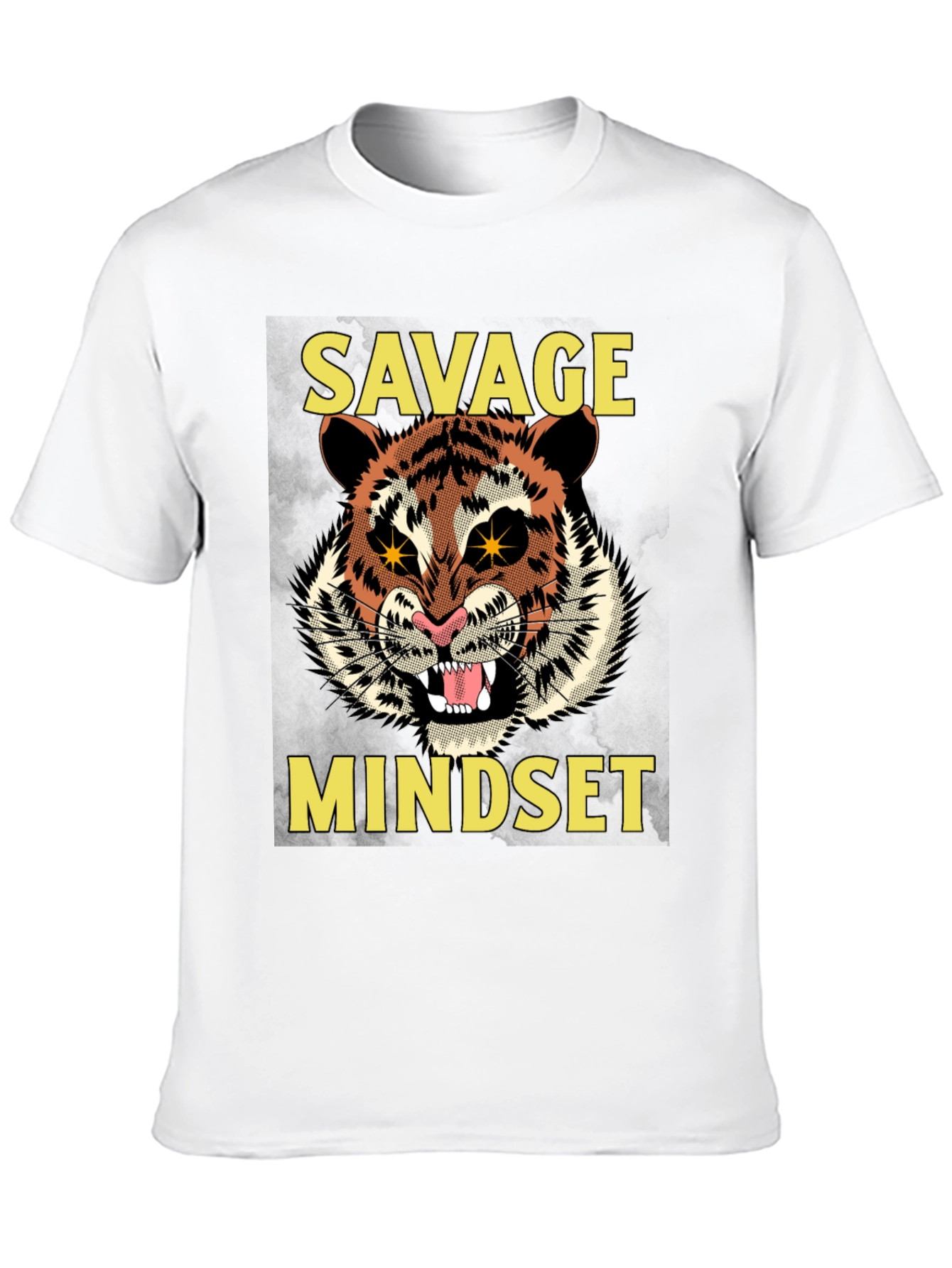 Savage Mindset Graphic Tee - Tiger