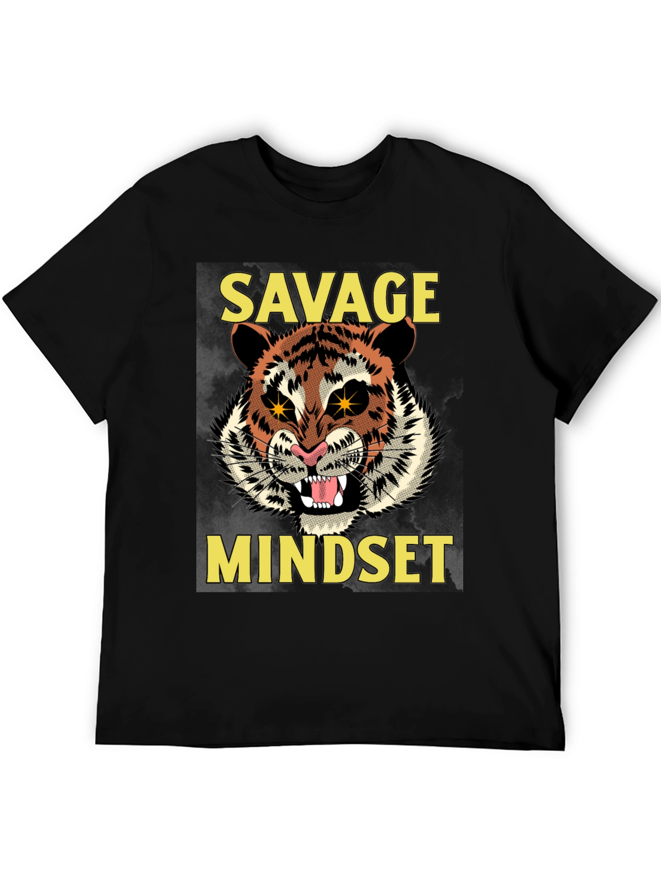 Savage Mindset Graphic Tee - Tiger