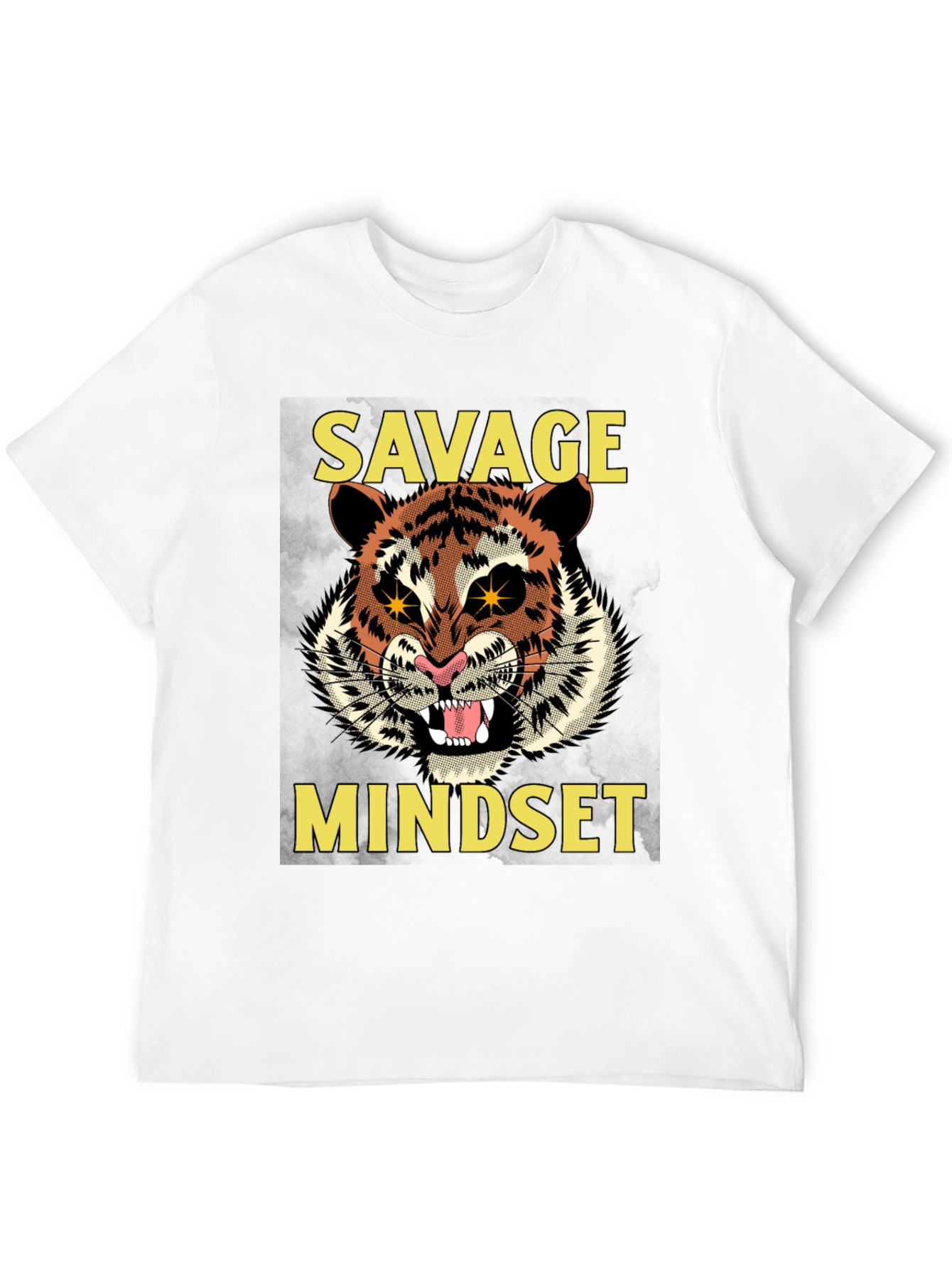 Savage Mindset Graphic Tee - Tiger