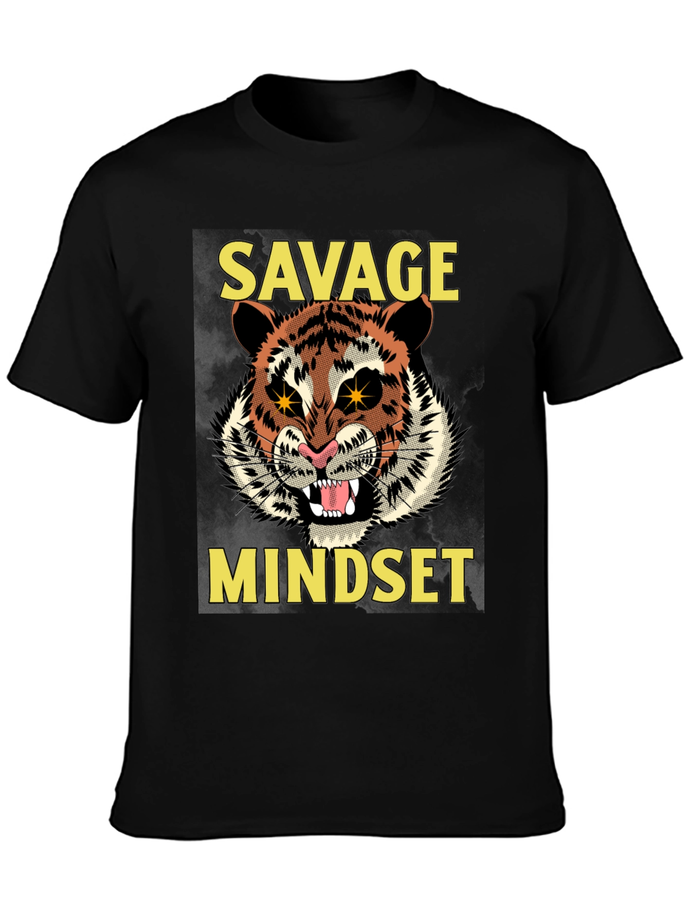 Savage Mindset Graphic Tee - Tiger