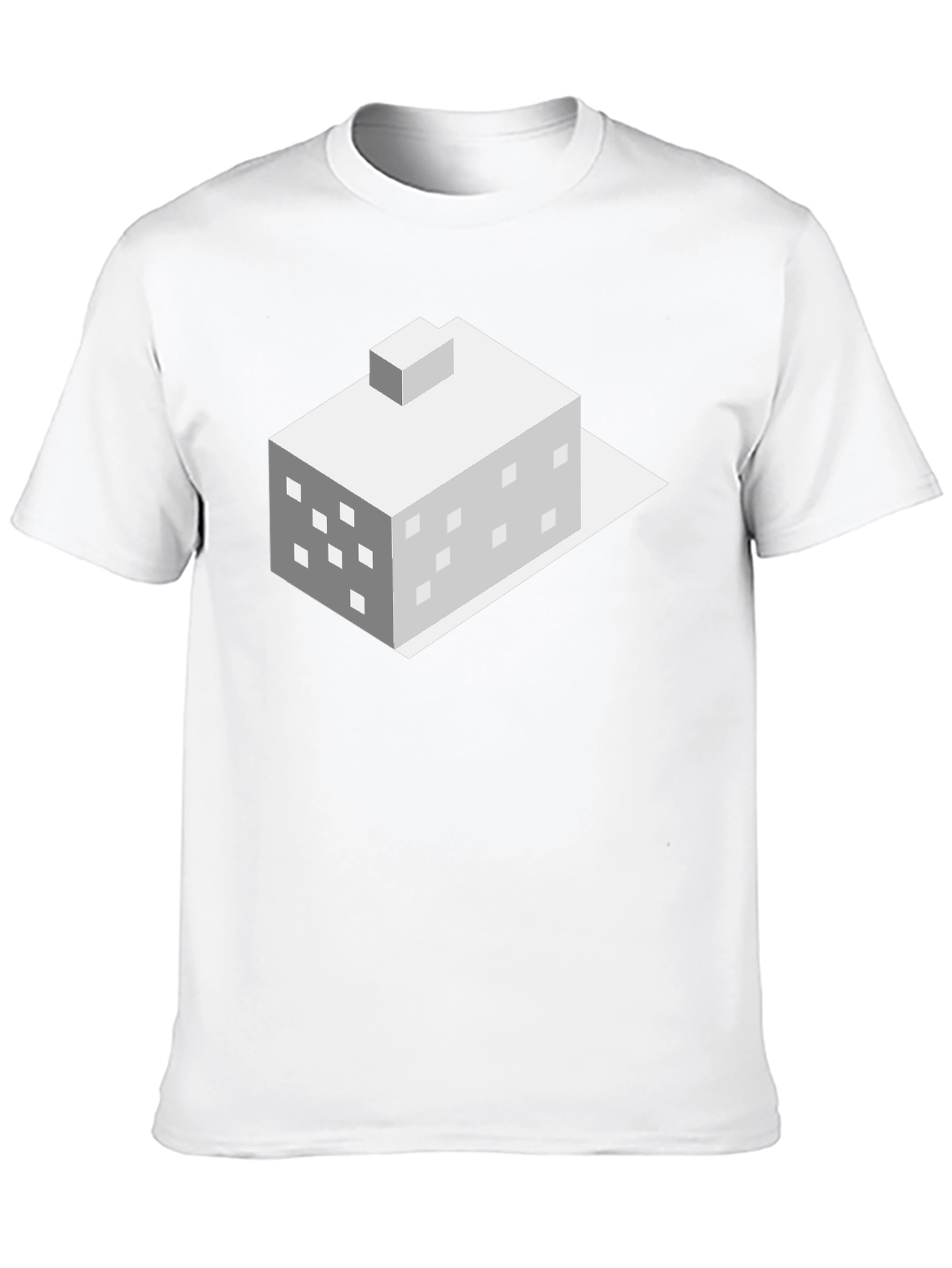 Isometric Building Graphic Tee - Cool Architect Design