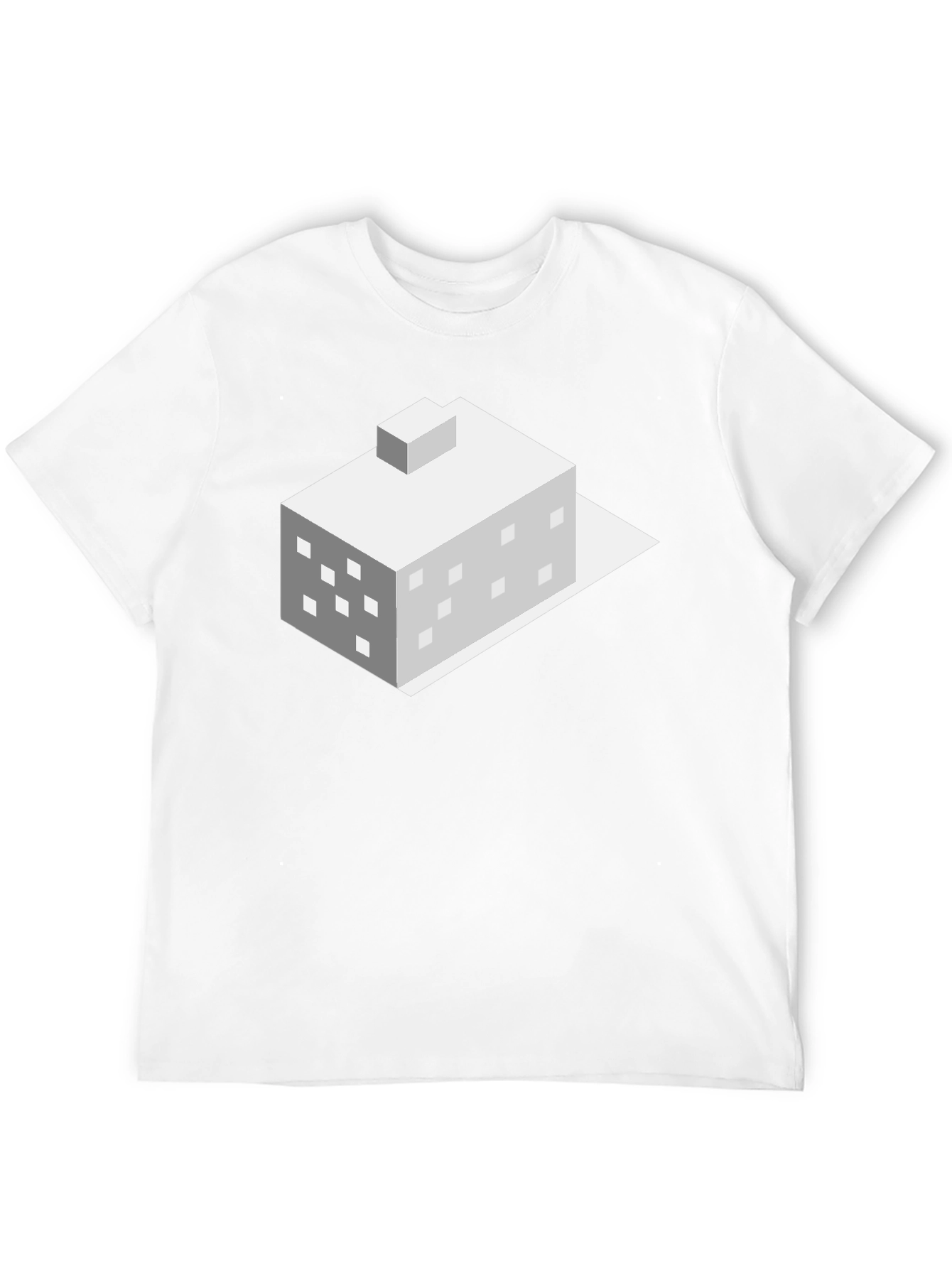 Isometric Building Graphic Tee - Cool Architect Design
