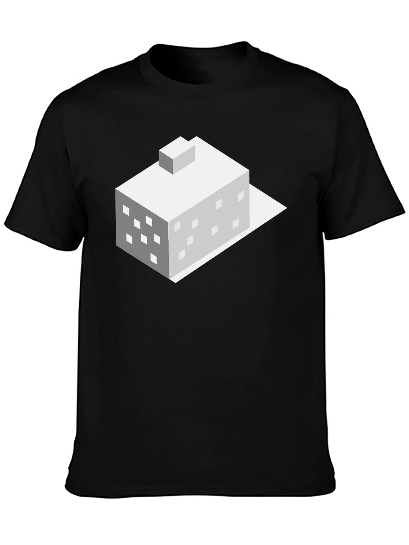 Isometric Building Graphic Tee - Cool Architect Design