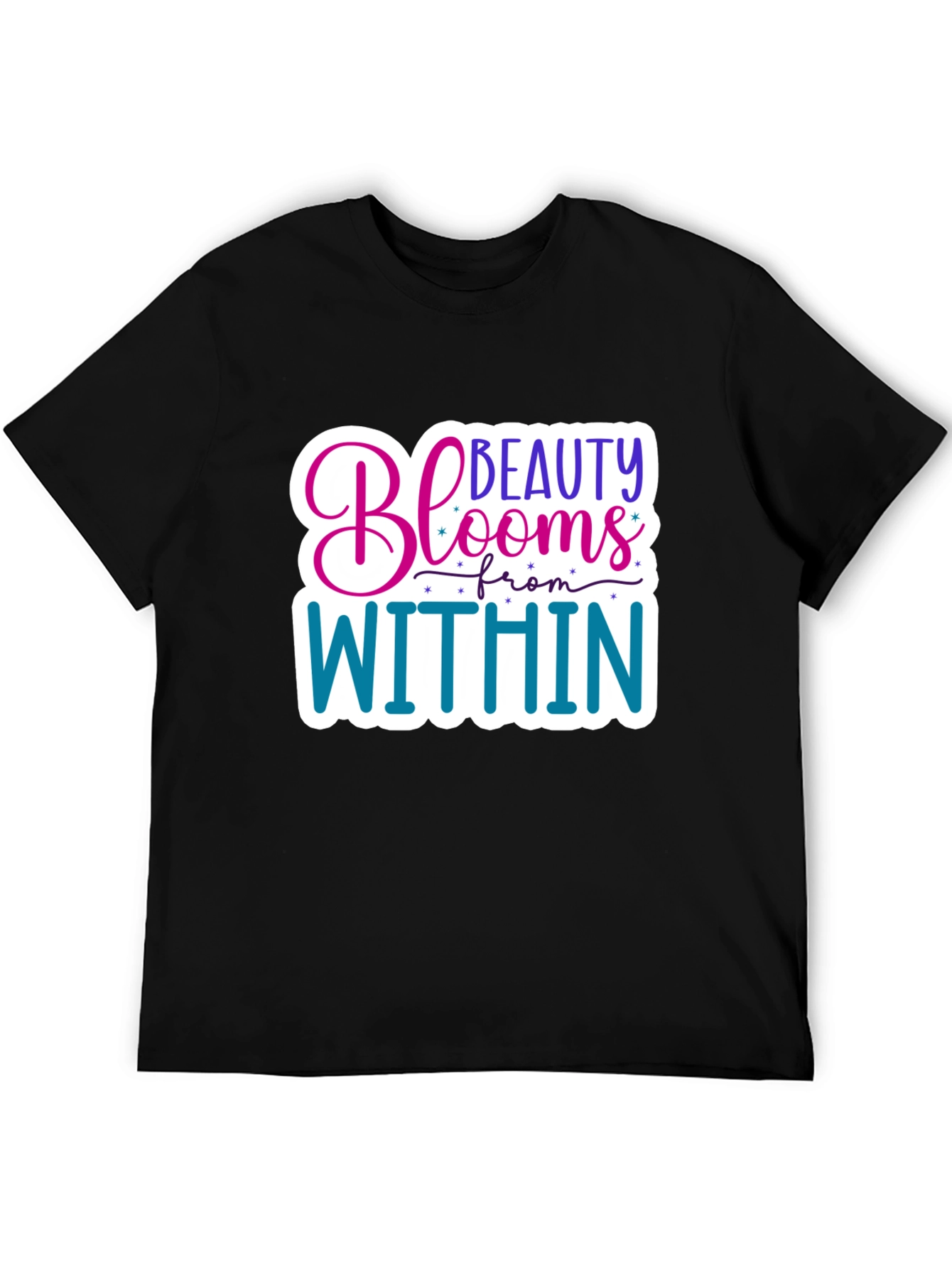 Beauty Blooms Within Graphic T-Shirt