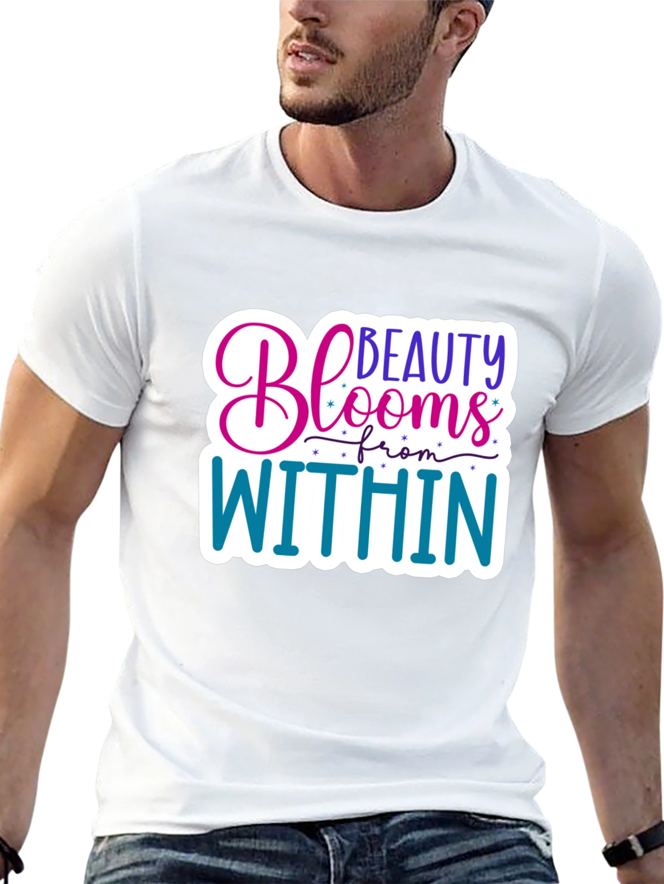Beauty Blooms Within Graphic T-Shirt