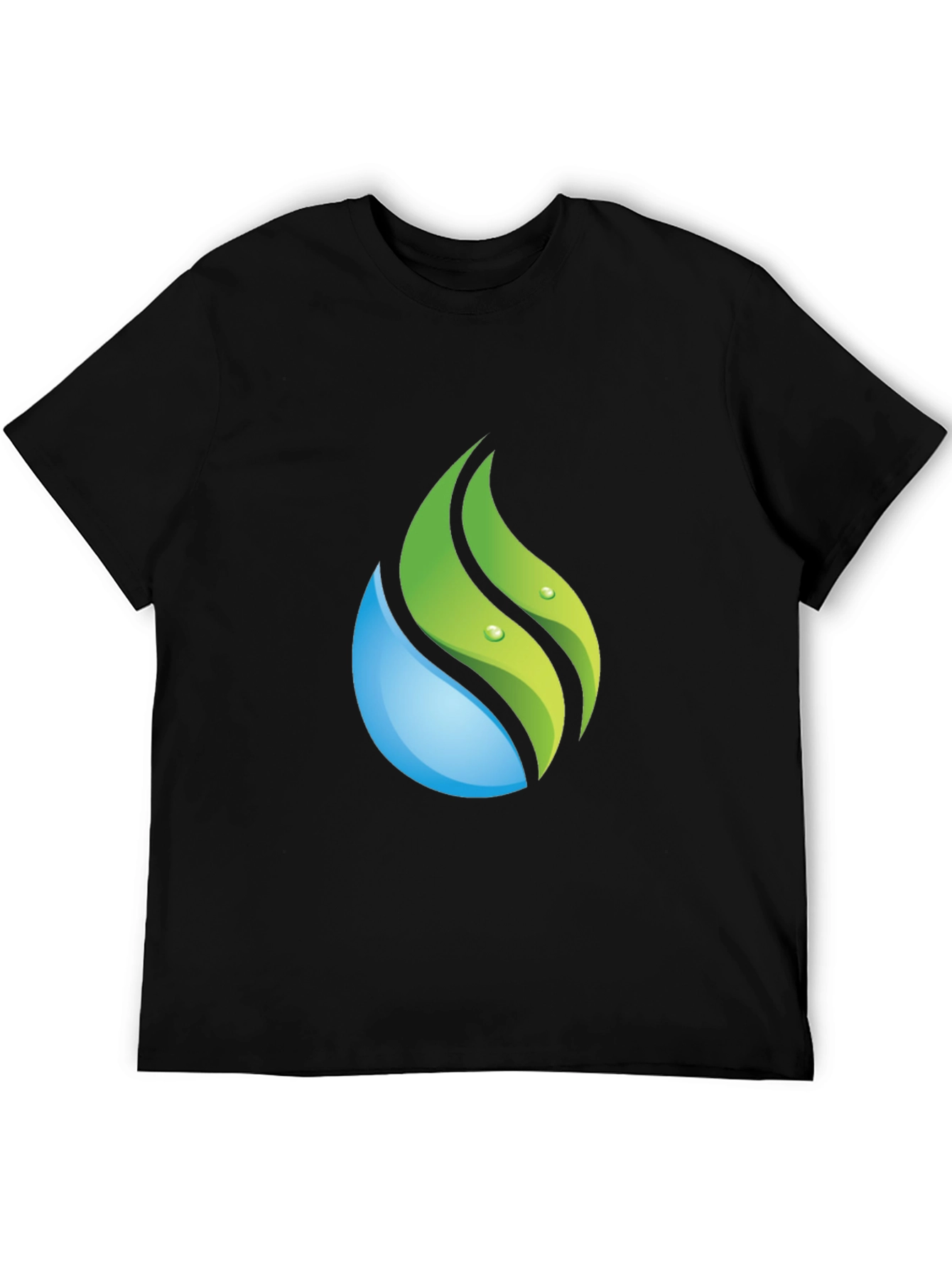 Nature Drop Graphic Tee - Soft Cotton Blend
